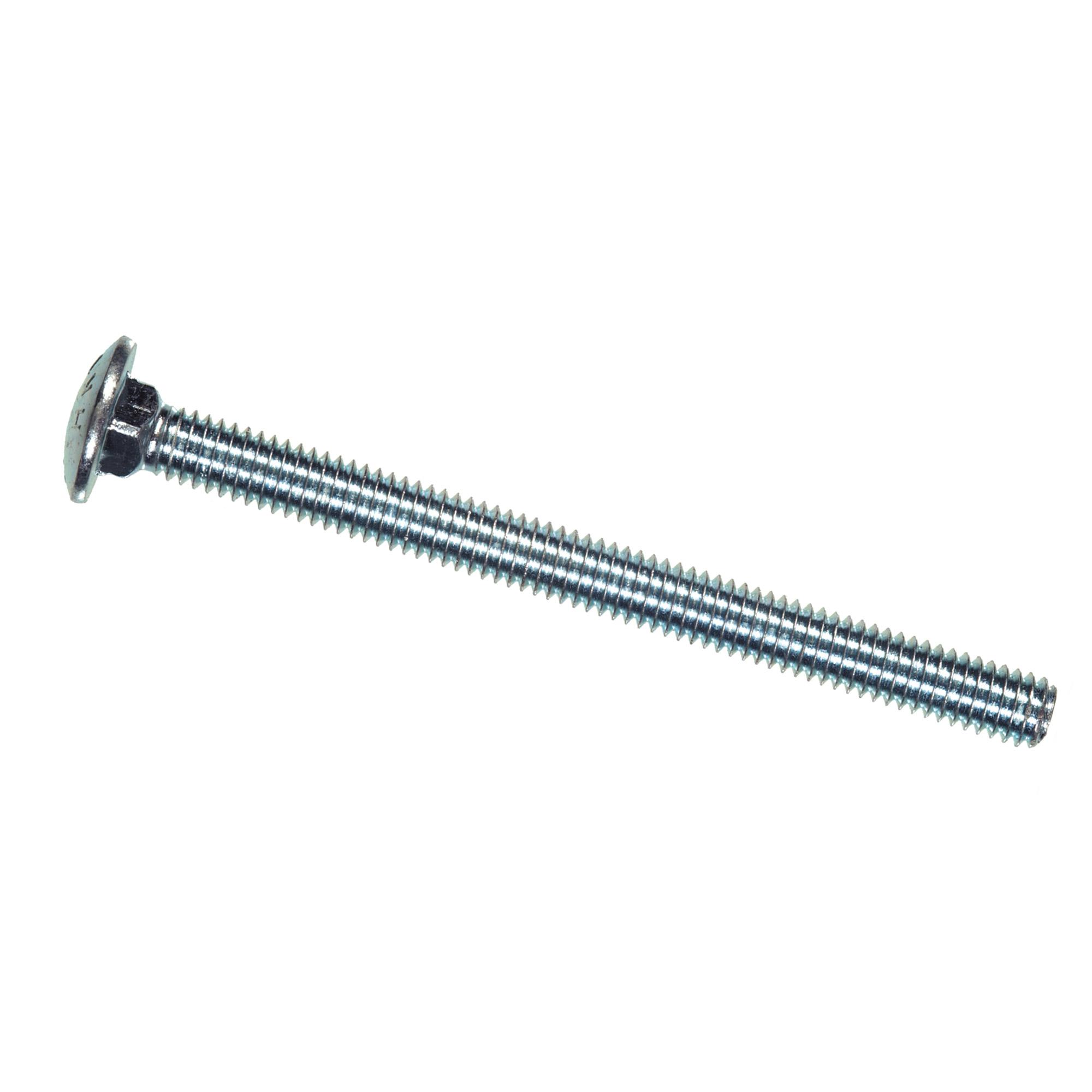 5/16" x 3-1/2" Zinc Plated Carriage Bolt
