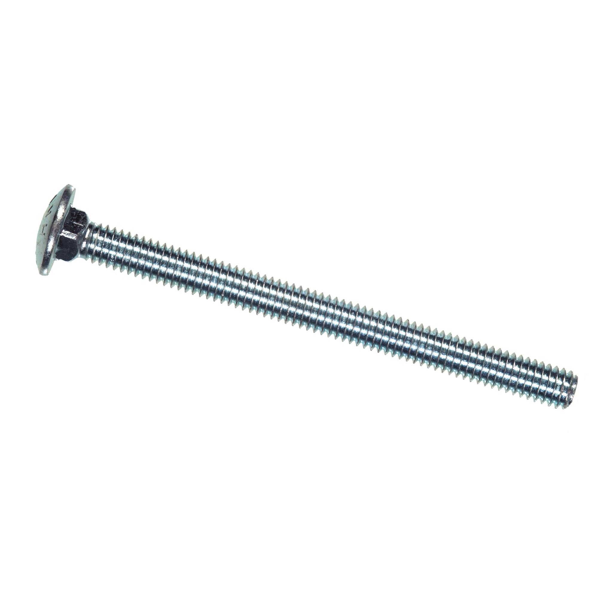 1/2" x 4" Zinc Plated Carriage Bolt
