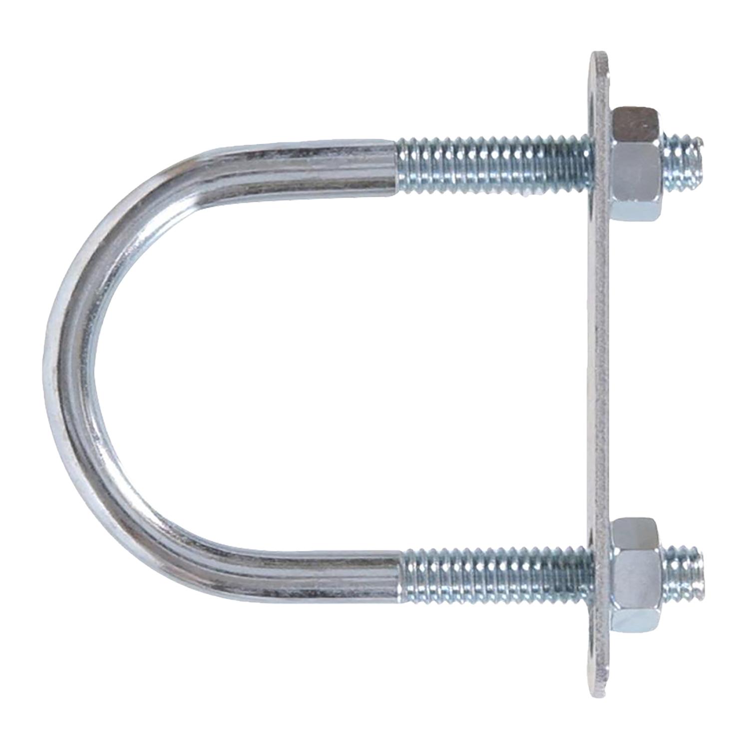 1/4" x 2-3/4" Zinc Plated U-Bolt