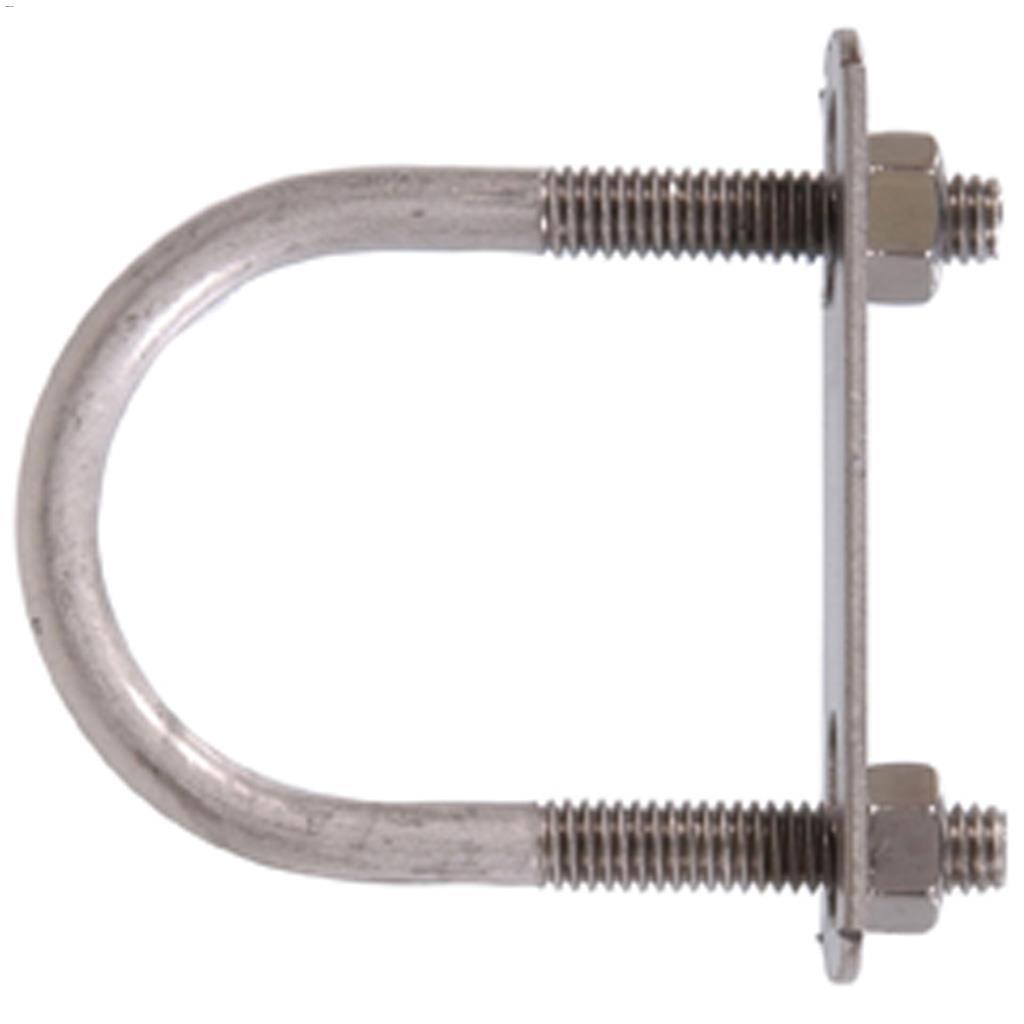 1/4" x 1-3/4" Stainless Steel U-Bolt