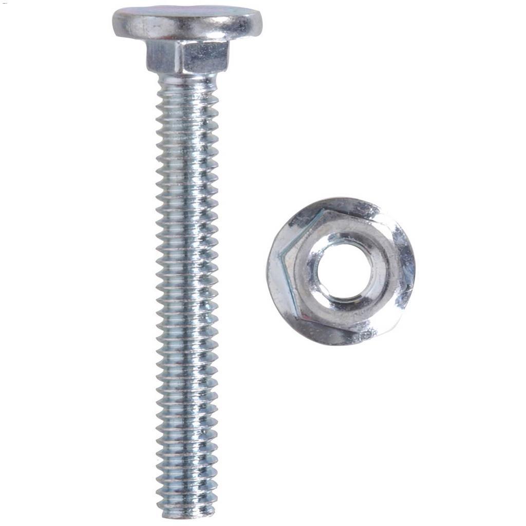 1/4" x 1-3/4" Zinc Plated Carriage Bolt-12/Pack