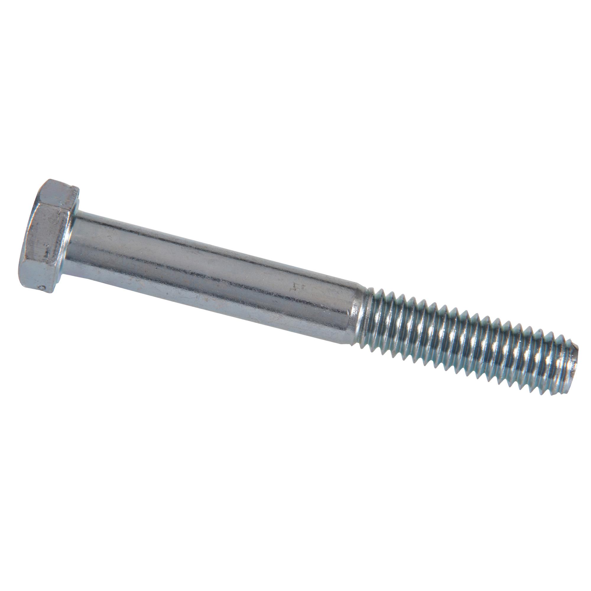 5/16-18 x 1-1/4" Grade 5 Zinc Plated Hex Cap Screw-4/Pack
