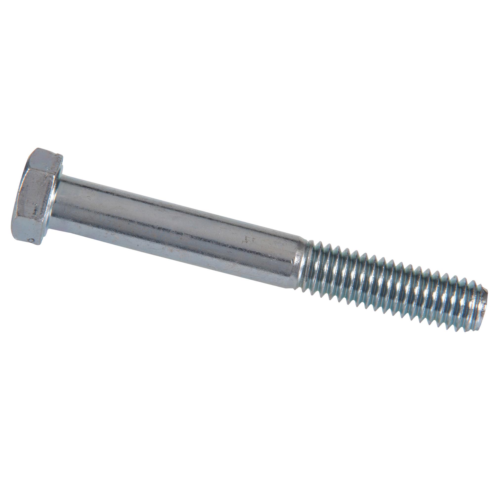 5/16-18 x 2-1/2" Grade 5 Zinc Plated Hex Cap Screw-2/Pack