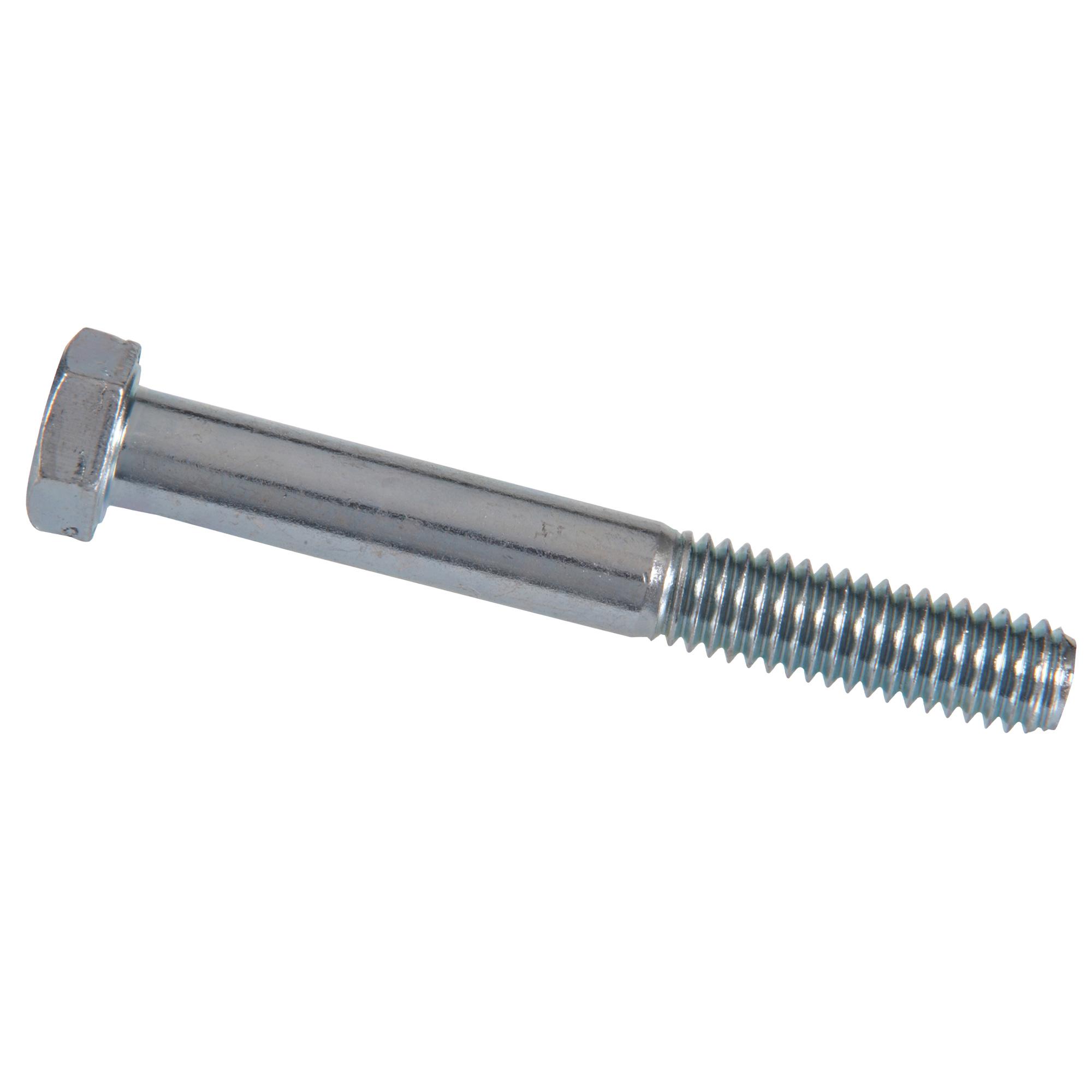 3/8-16 x 1-1/2" Grade 5 Zinc Plated Hex Cap Screw-2/Pack