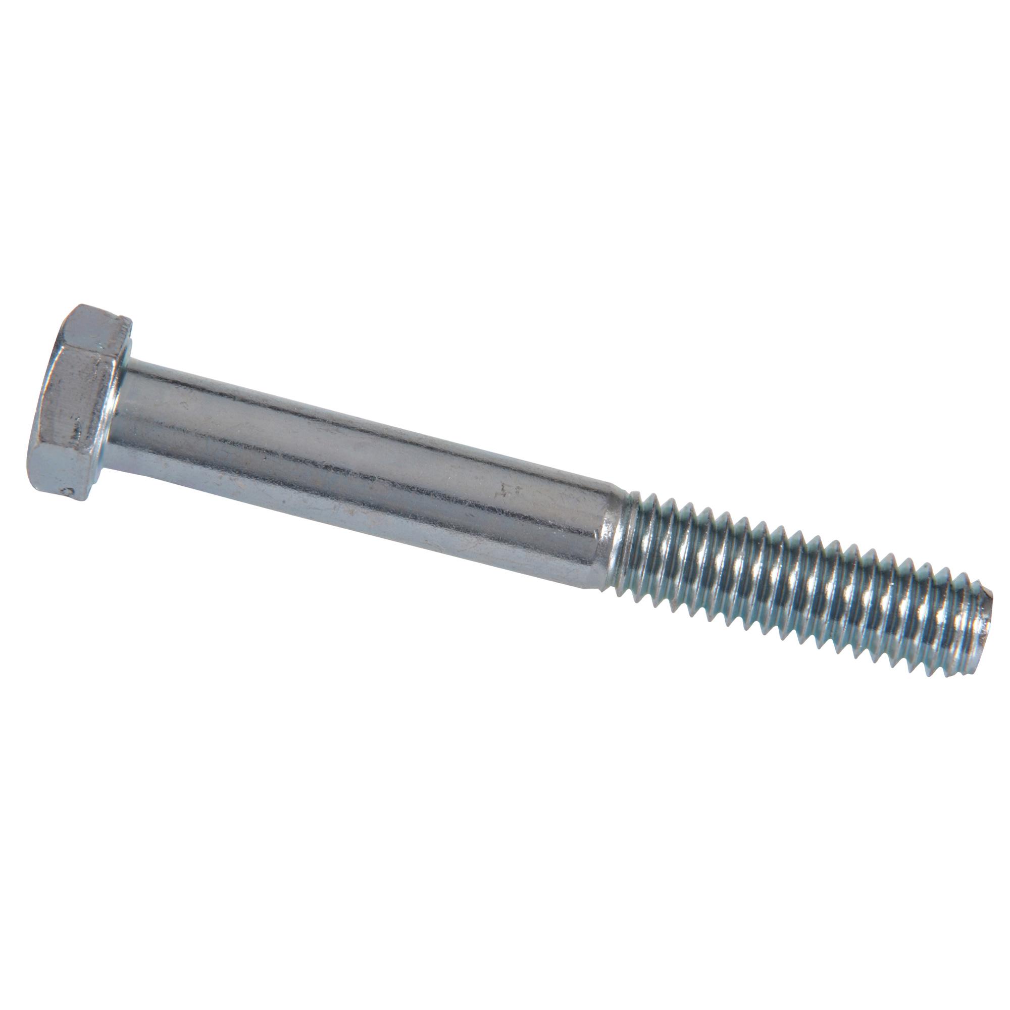 3/8-16 x 3-1/2" Grade 5 Zinc Plated Hex Cap Screw-1/Pack