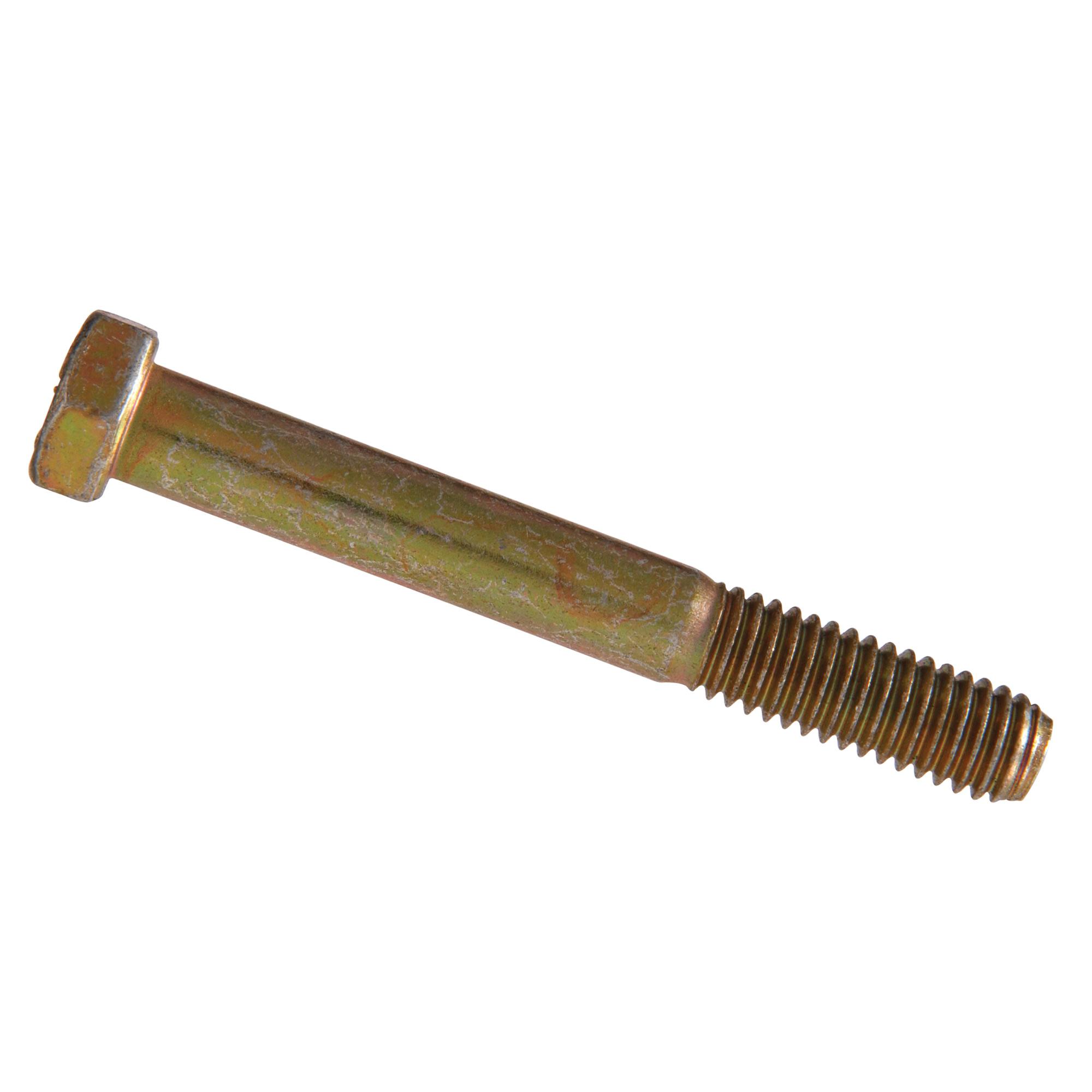 9/16-12 x 1-1/2" Grade 8 Zinc Plated Hex Cap Screw-1/Pack
