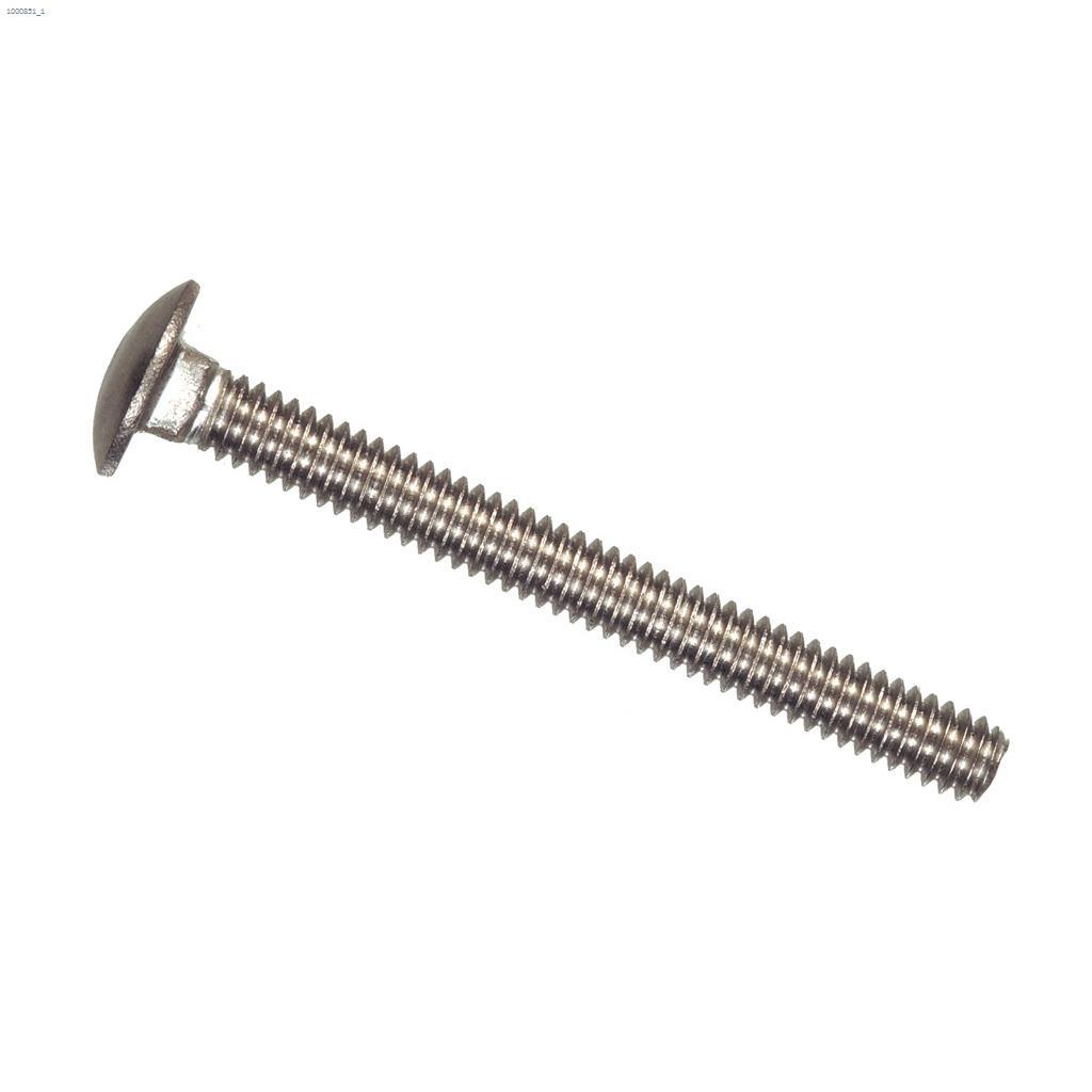 1/4-20 x 2" Carriage Bolt-4/Pack
