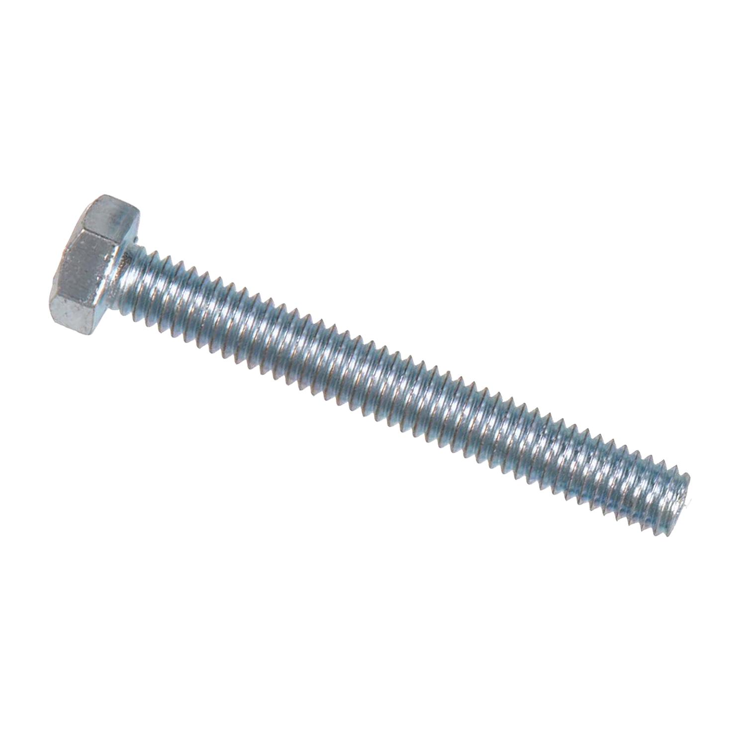 3/8-16 x 5" Zinc Plated Hex Tap Bolt-2/Pack