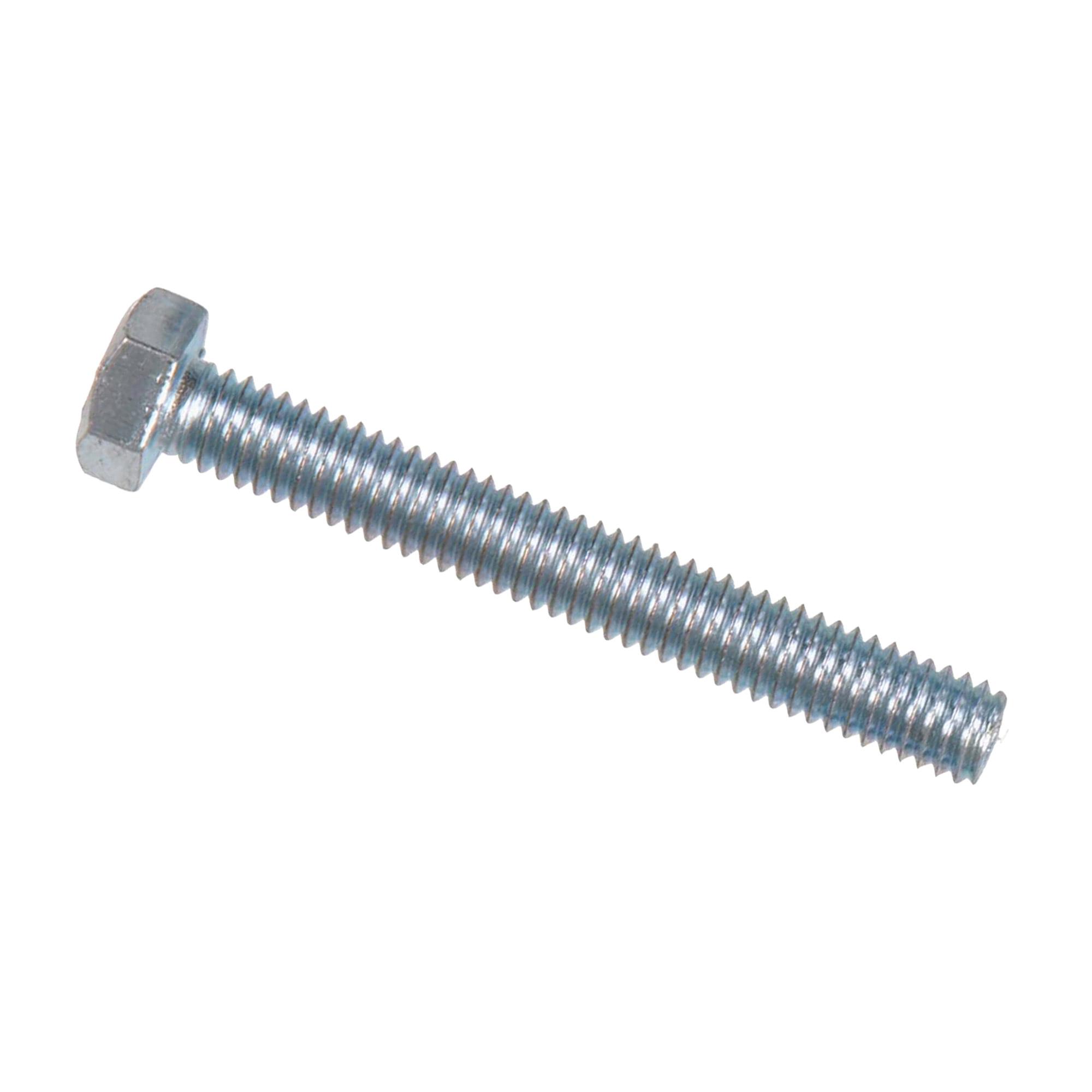 3/8-16 x 6" Zinc Plated Hex Tap Bolt-2/Pack