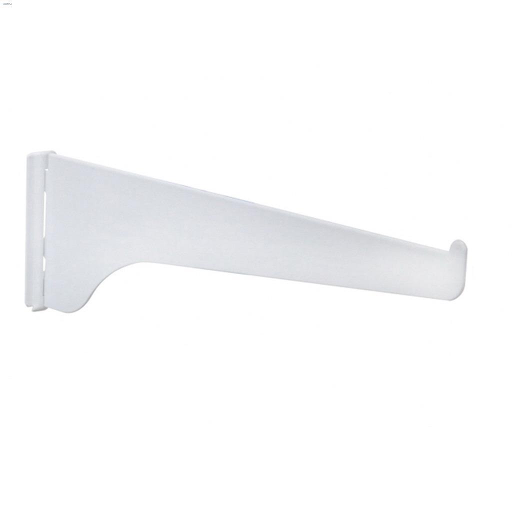 6" laminé calibre 16 blanc support tablette acier à ressort