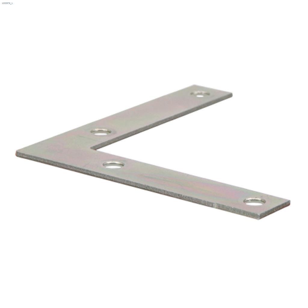 5" x 7/8" Zinc Plated Iron Flat Corner Brace