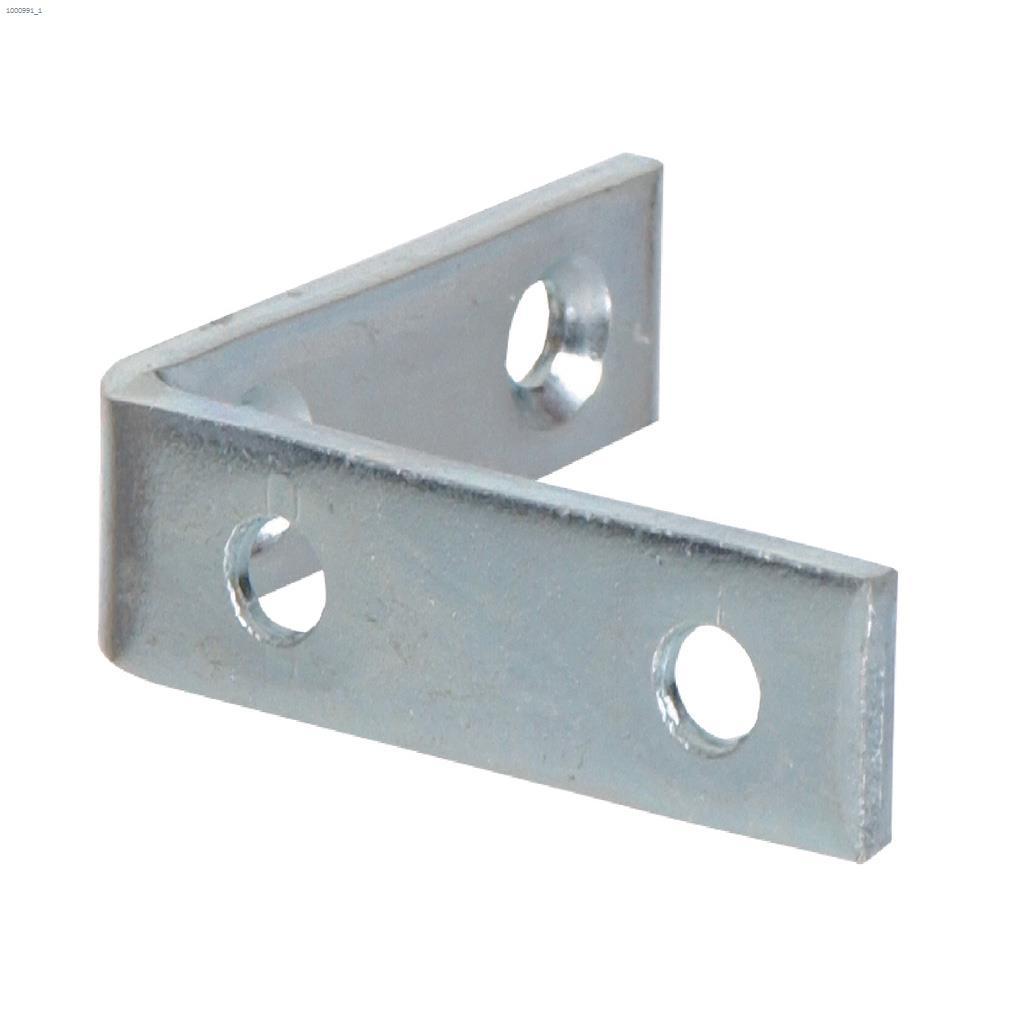 6" x 1-1/4" Zinc Plated Corner Brace