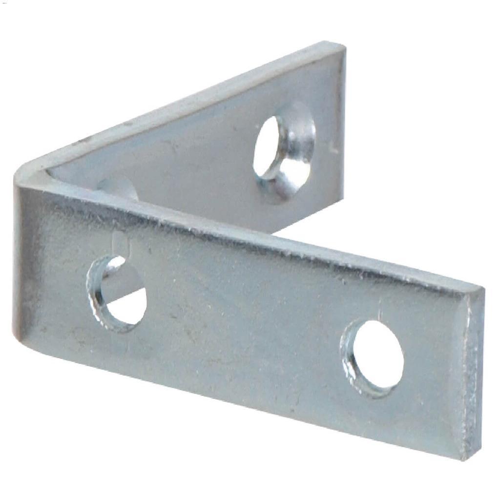 8" x 1-1/4" Zinc Plated Corner Brace