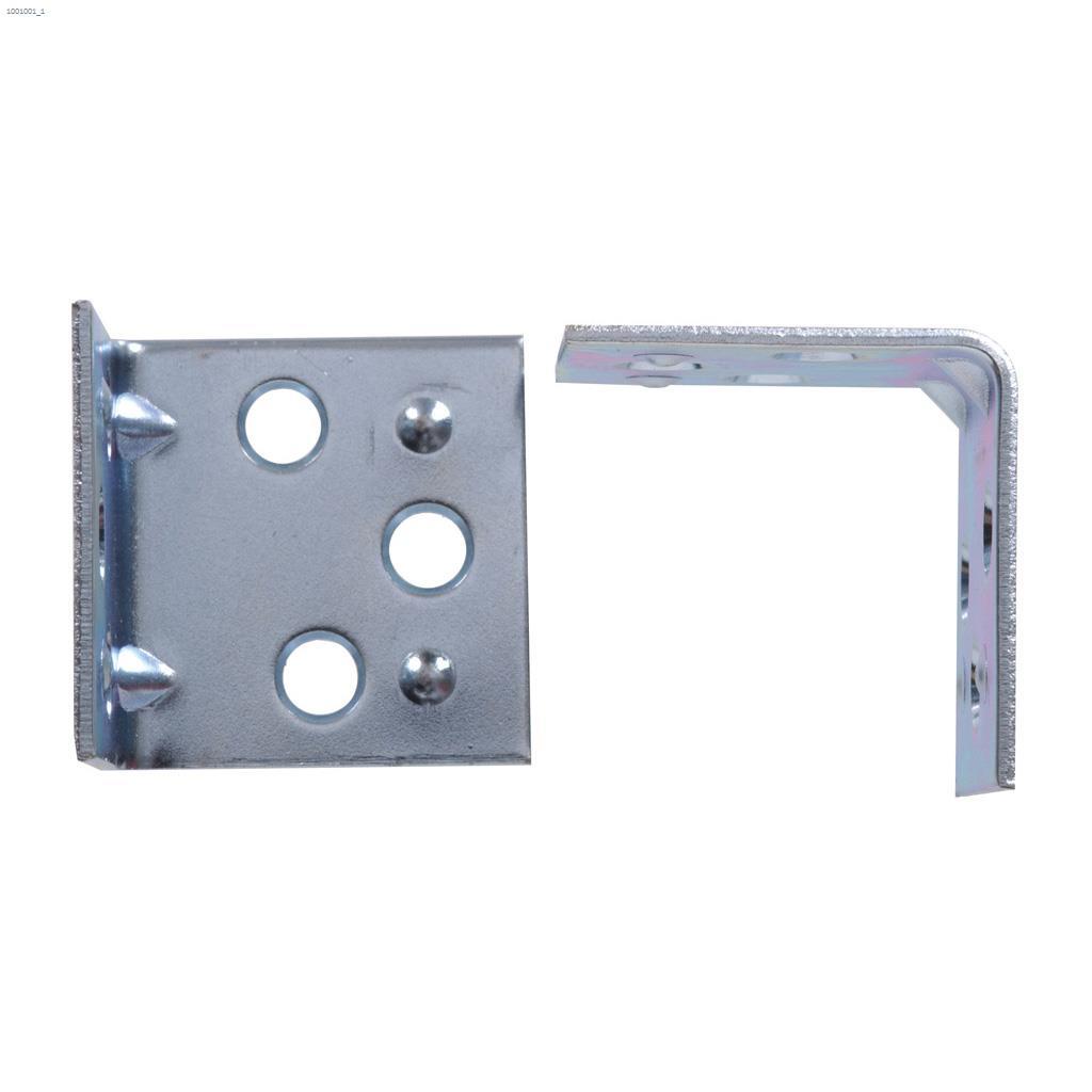 2" Zinc Plated Double Wide Corner Brace