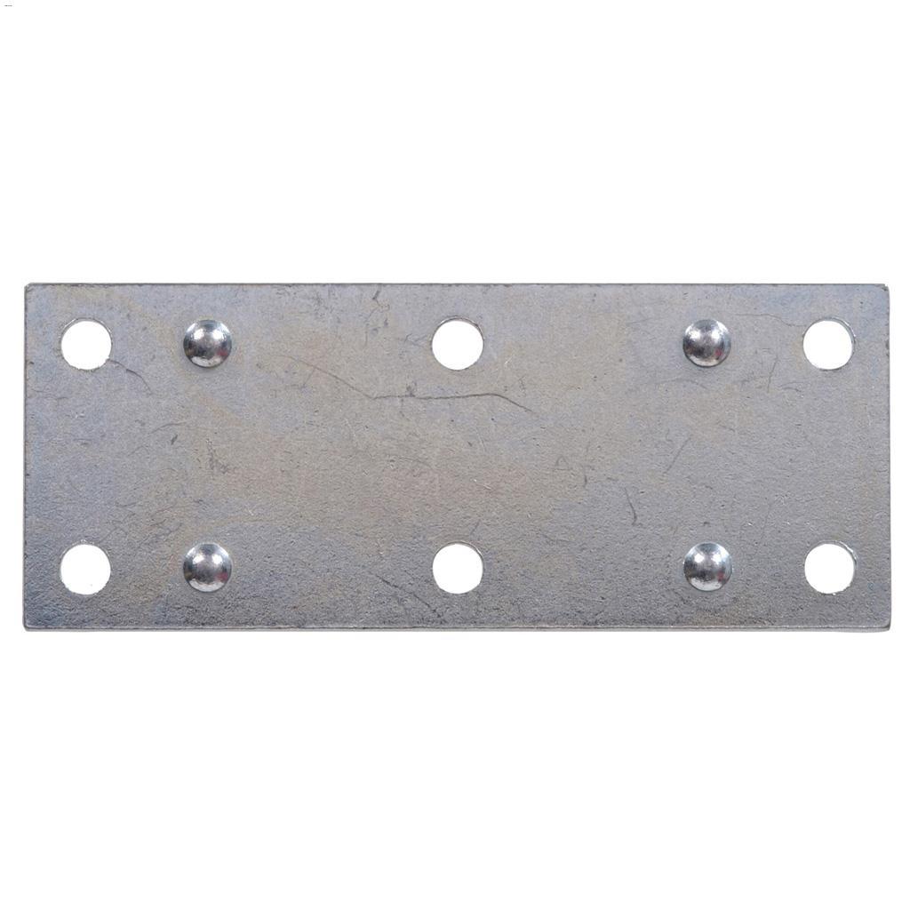 1-1/2" x 1-3/8" Zinc Plated Mending Brace-4/Pack