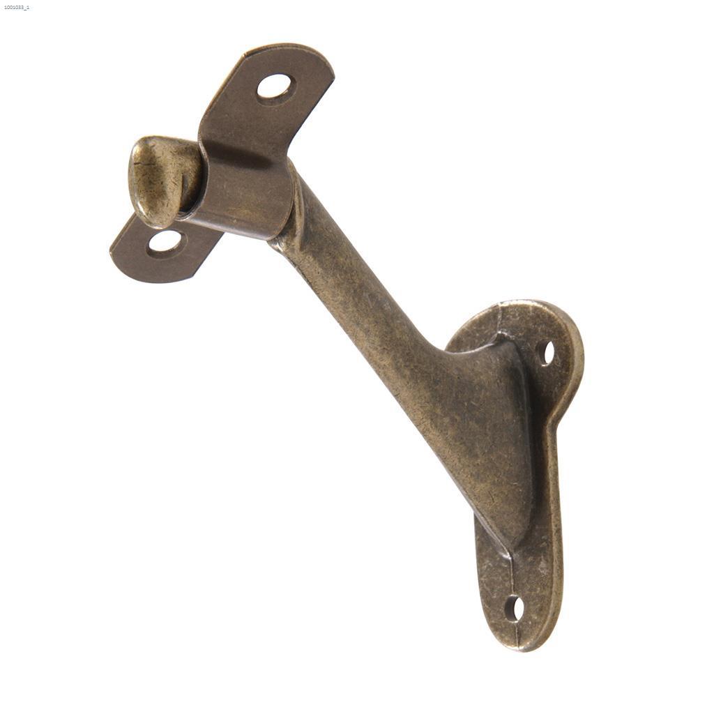 Support de rampe en laiton antique