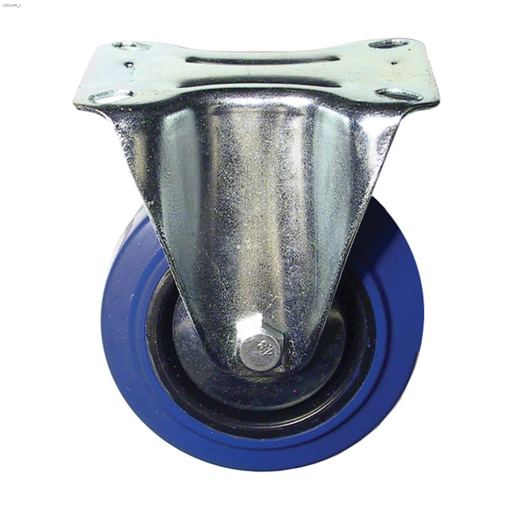 Roulette Rigide Bleue Dyna-tred Heavy-Duty de 4"