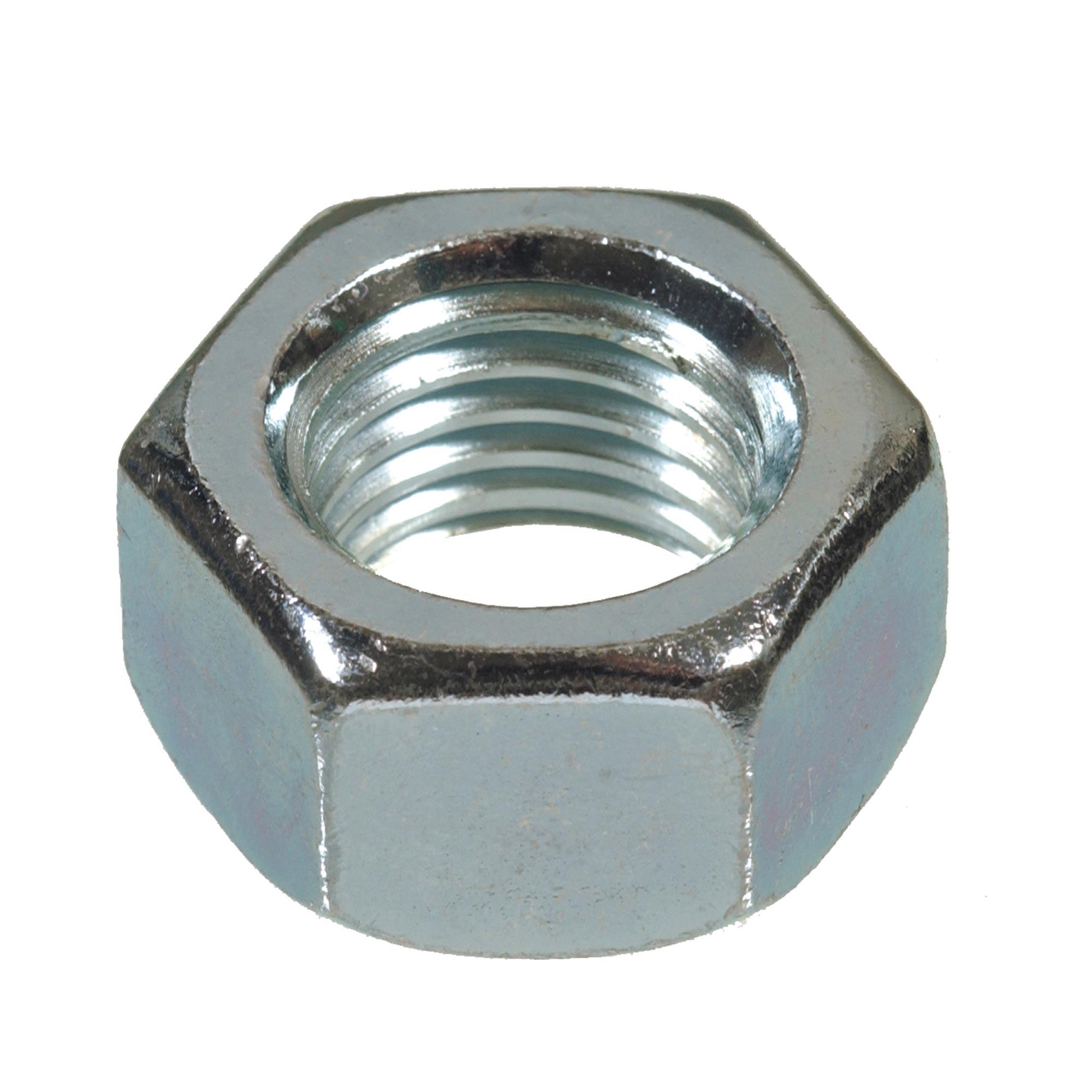 #8-32 Zinc Plated Standard (SAE) Hex Nut 20/Pack