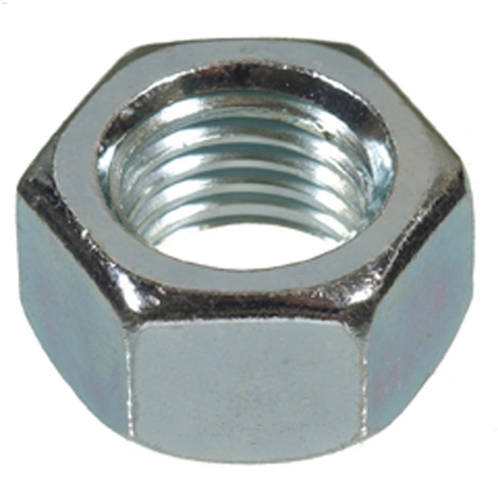 7/16-14 Zinc Plated Hex Nut