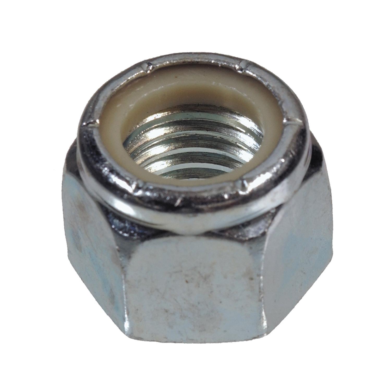 M7 x 1 Zinc Plated Stop Lock Nut