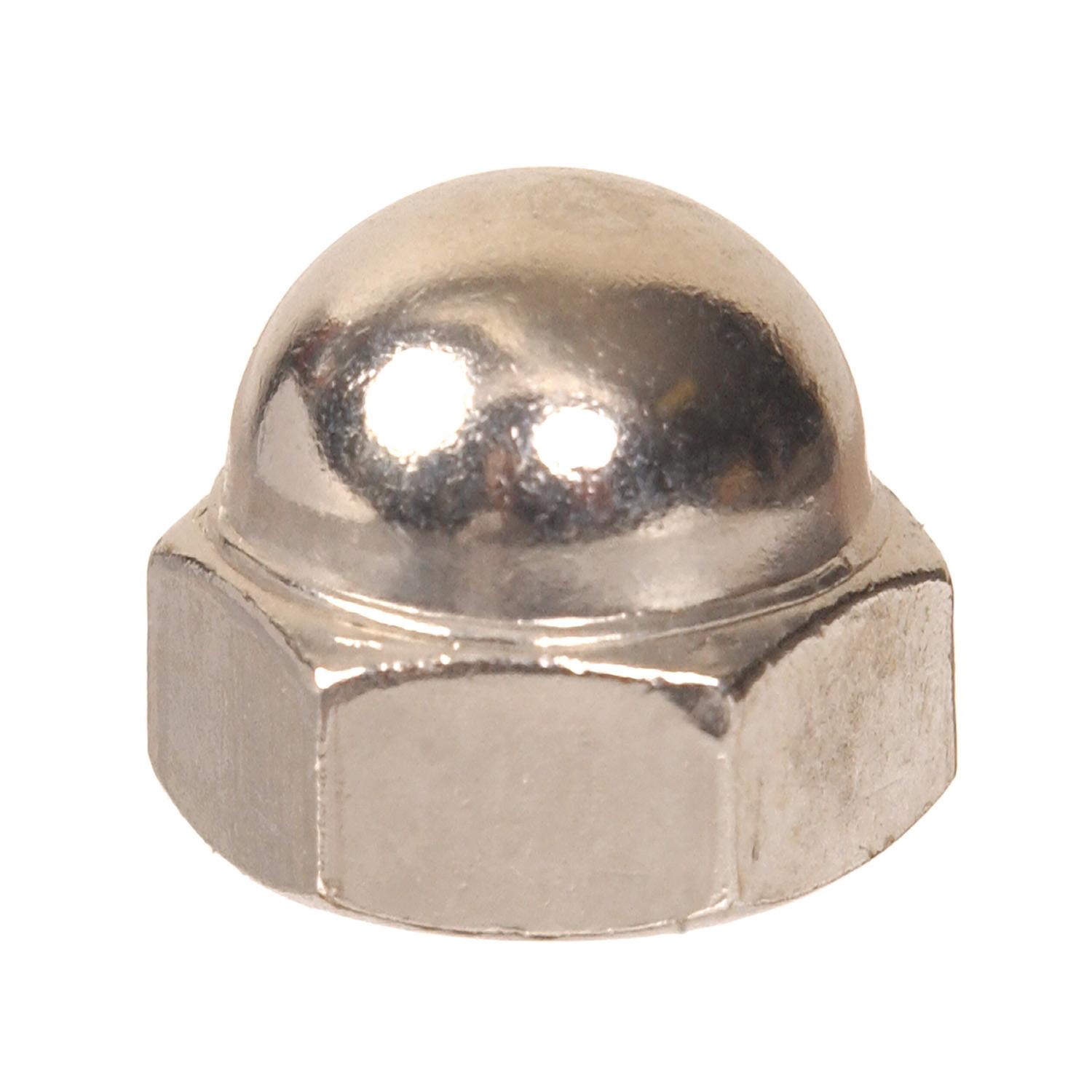 M6 x 1 Zinc Plated Acorn Cap Nut