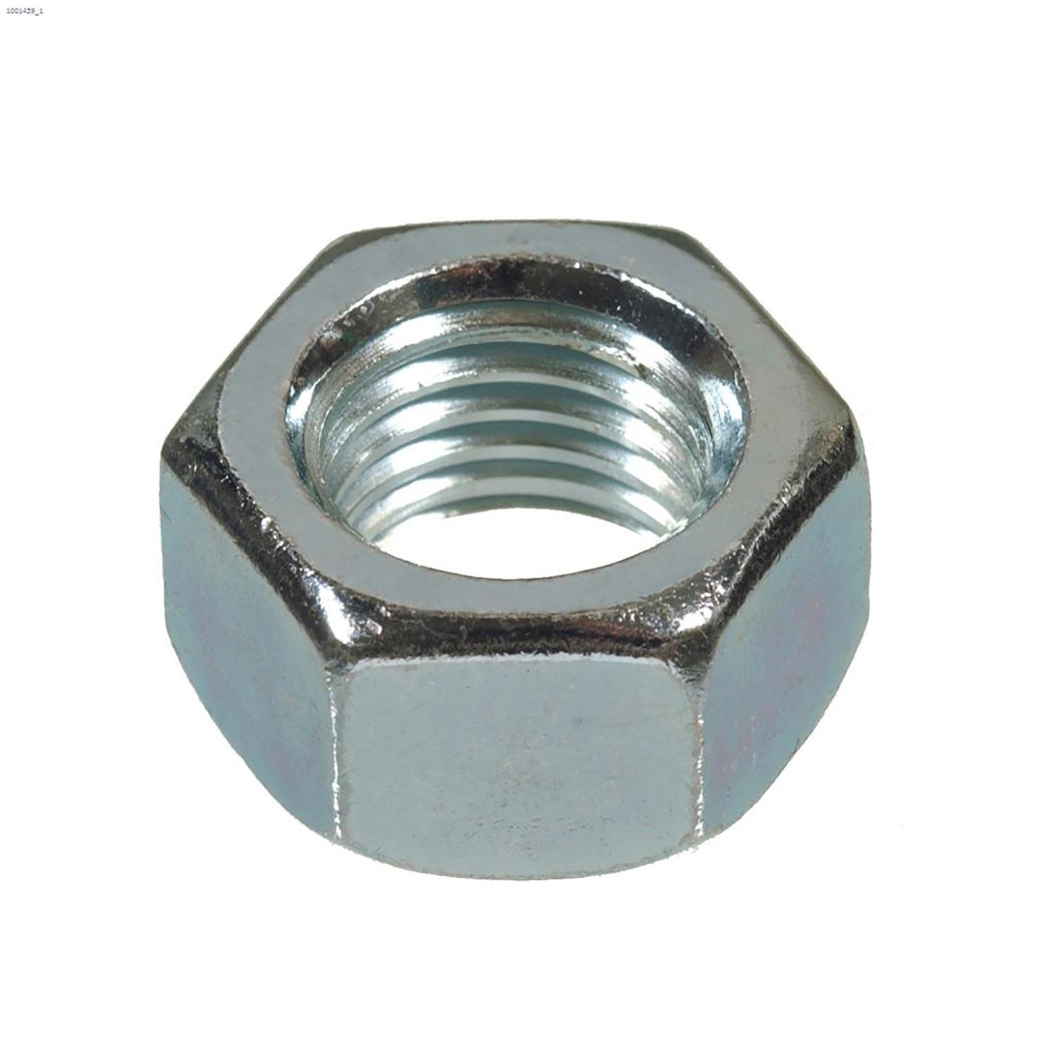 M3 x 0.5 Zinc Plated Hex Nut