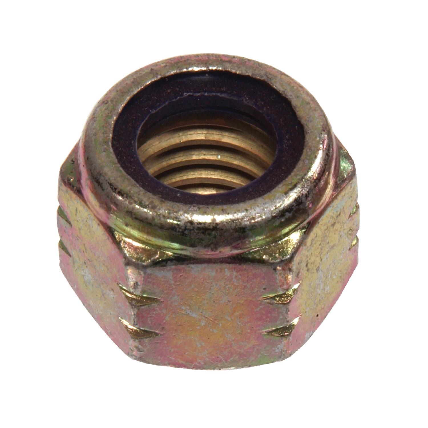 3/8-24 Grade C Zinc Plated Hardened Stop Nut