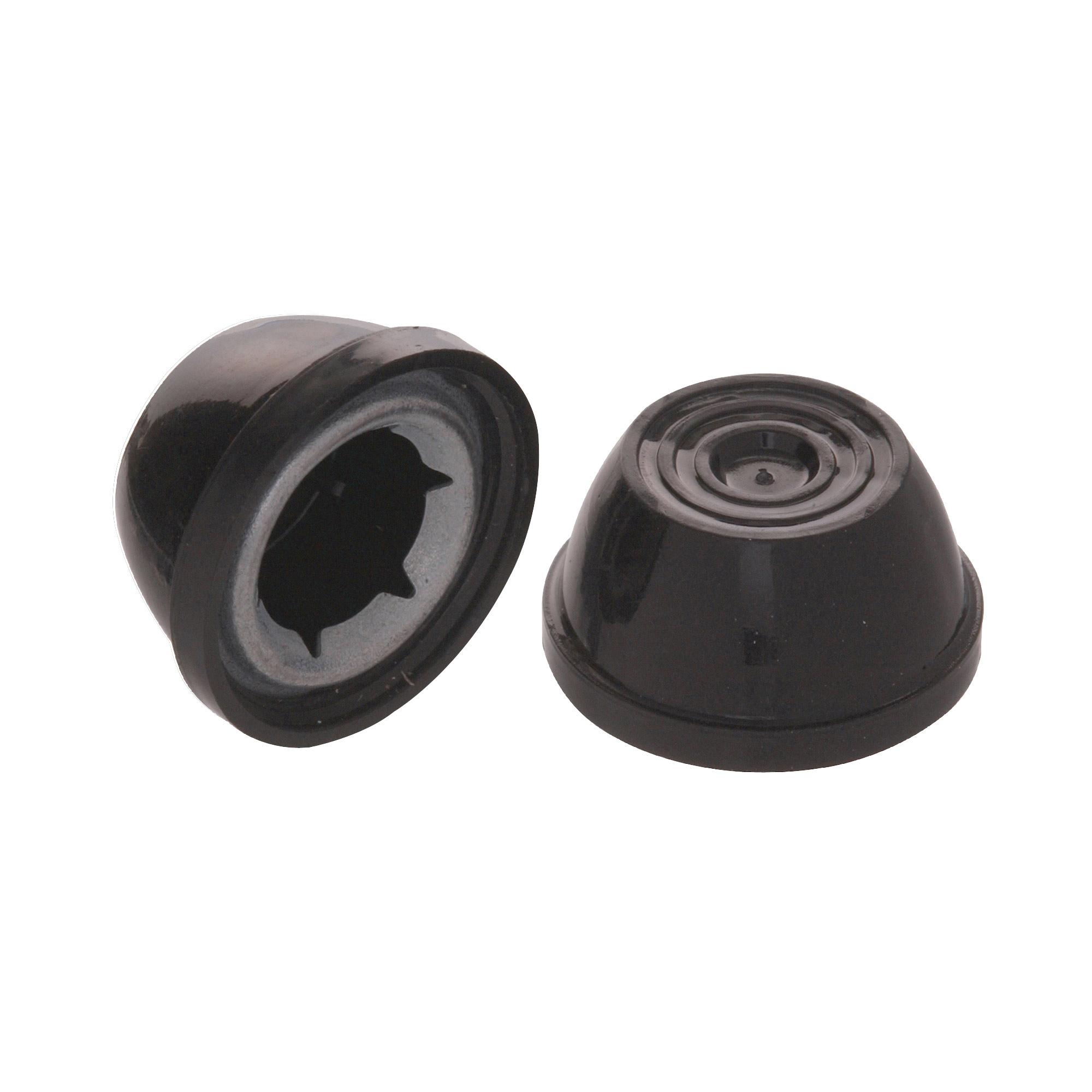 7/16" Black Push Nut
