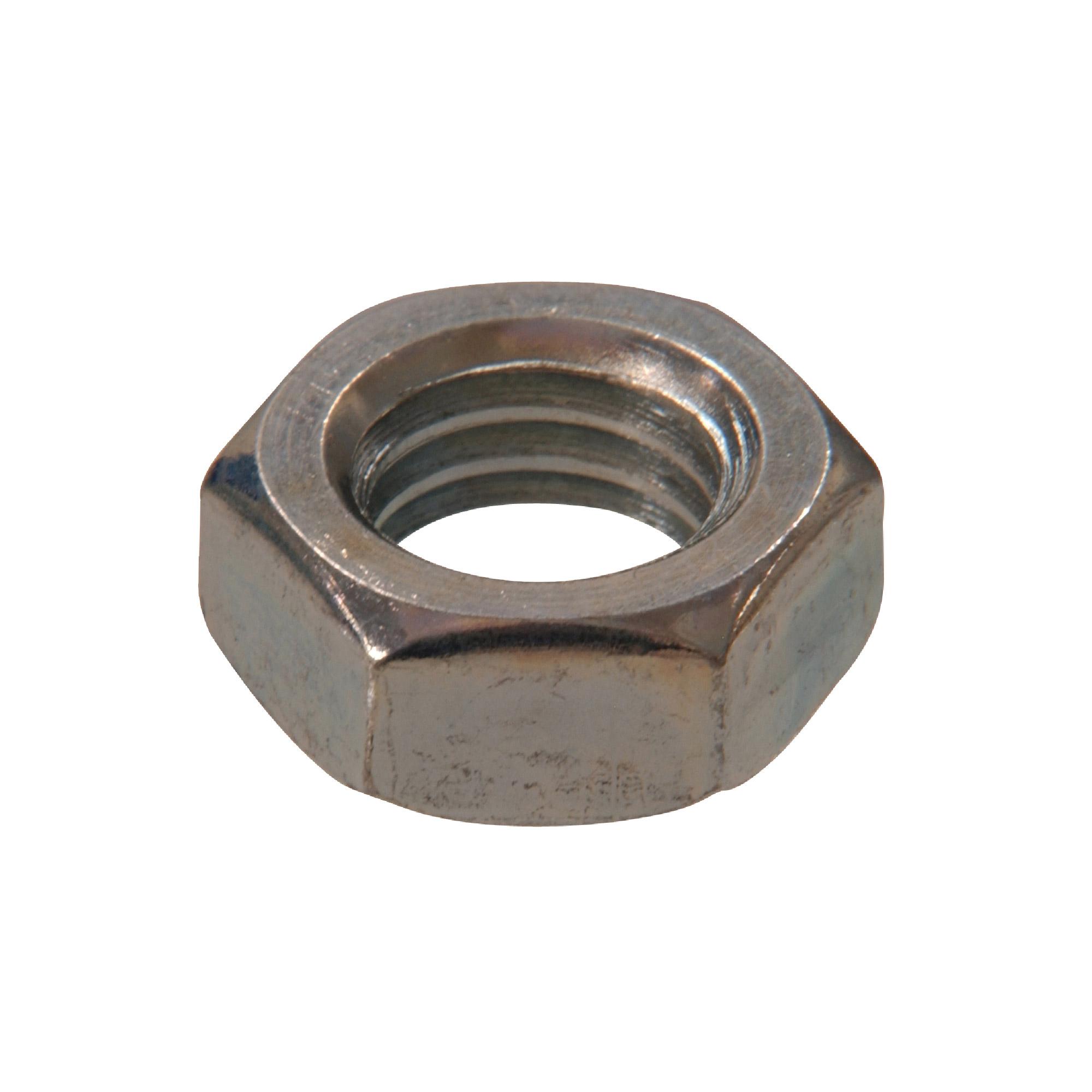 3/8-16 Zinc Plated Jam Nut