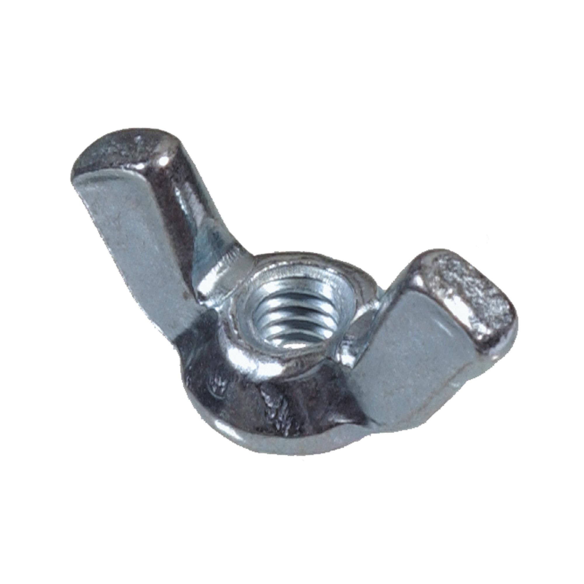 3/8-16 Zinc Plated Standard (SAE) Regular Wing Nut-1/Pack