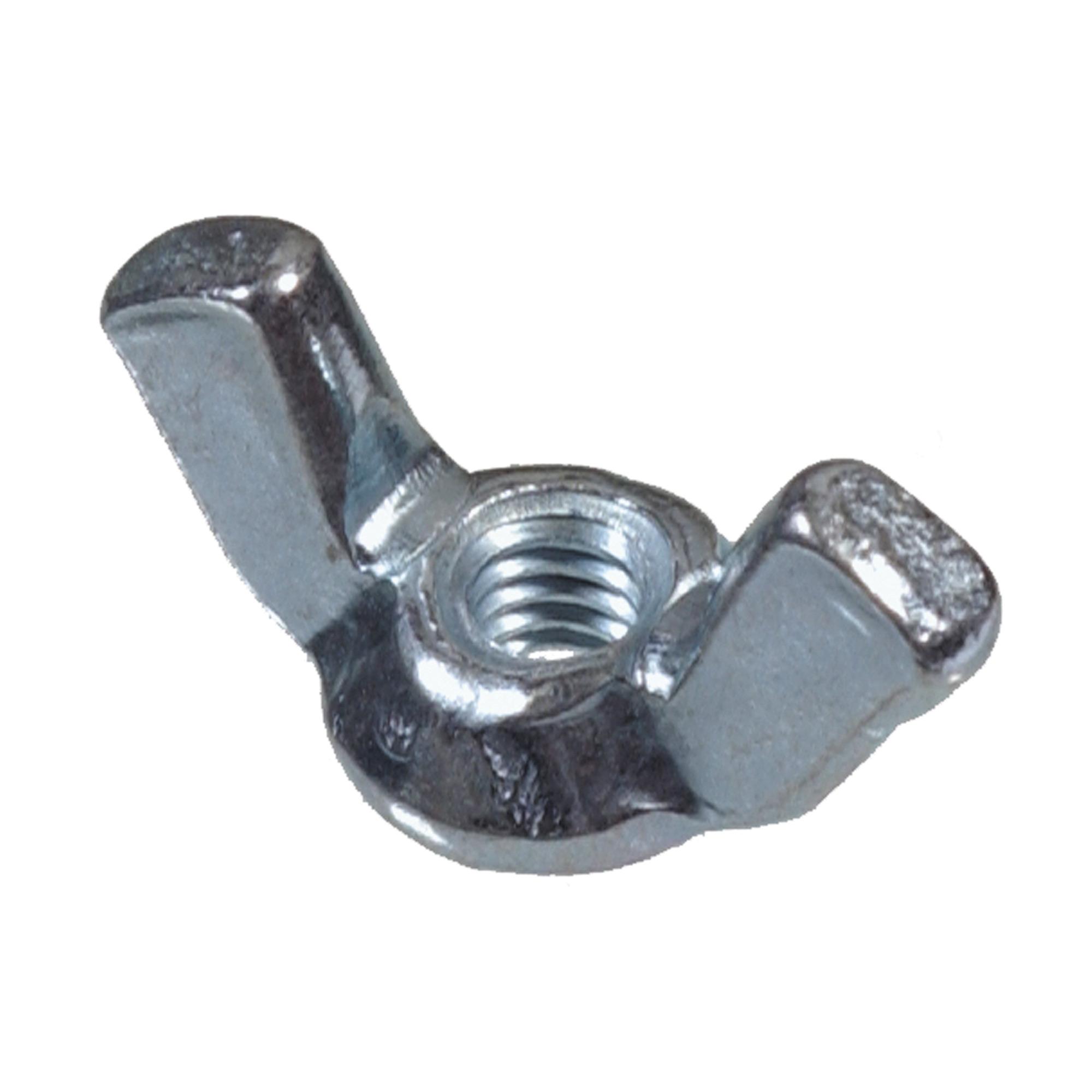 7/16-14 Zinc Plated Standard (SAE) Regular Wing Nut-1/Pack