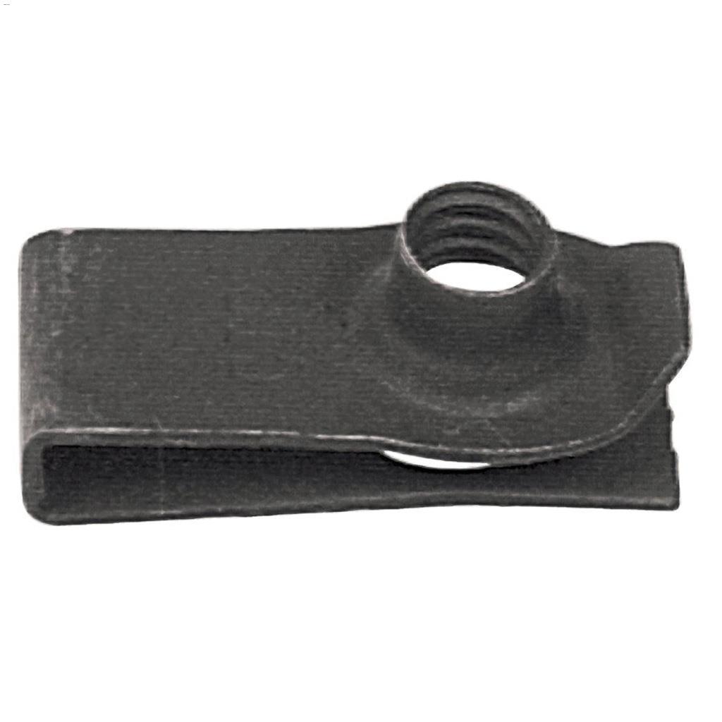 #8 x 5/16 Inch Black Phosphate U Speed Nut-4/Pack