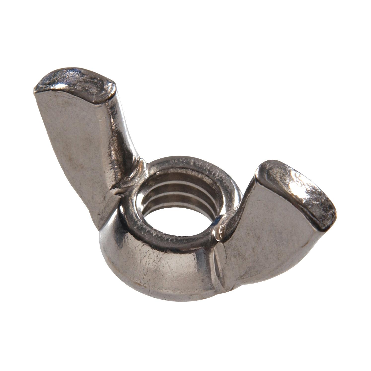 1/2-13 Stainless Steel Forged Wing Nut-2/Pack