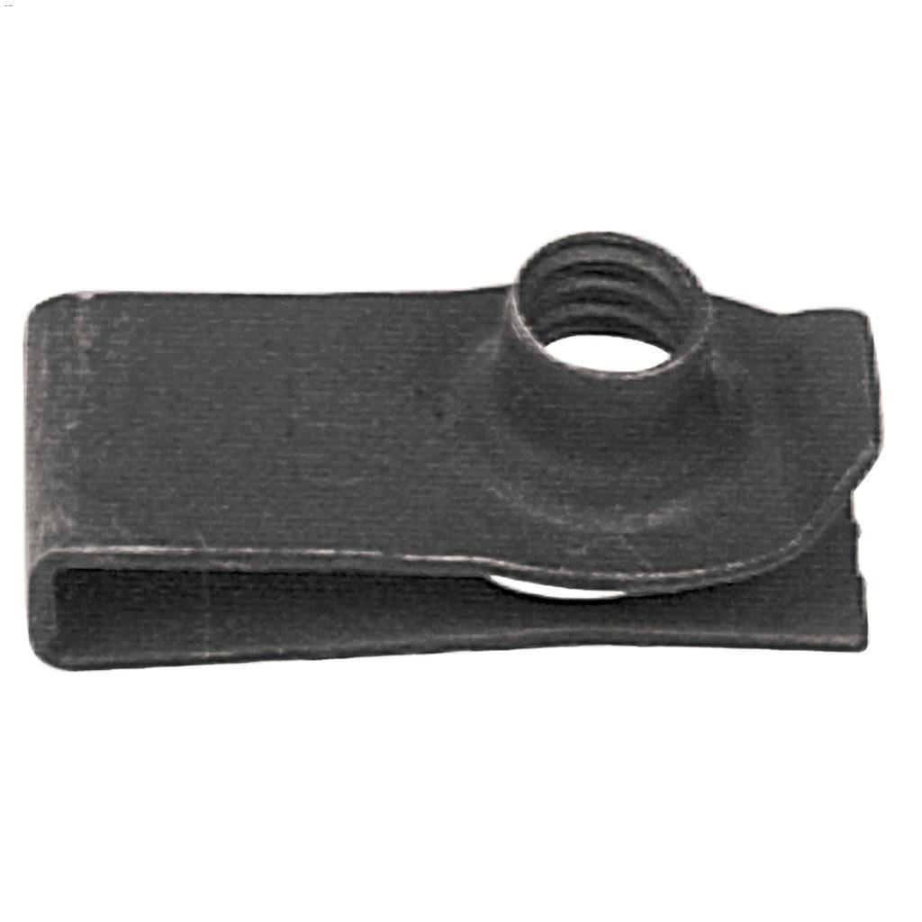 1/4-20 Black Phosphate Long Extruded U Nut-1/Pack