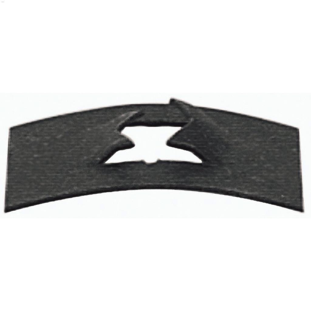 #10-24 Black Phosphate Coarse Flat Speed Nut-5/Pack