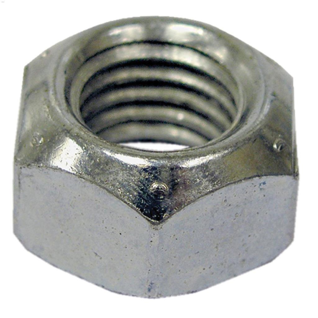 1/4-20 Zinc Plated All Metal Lock Nut-4/Pack