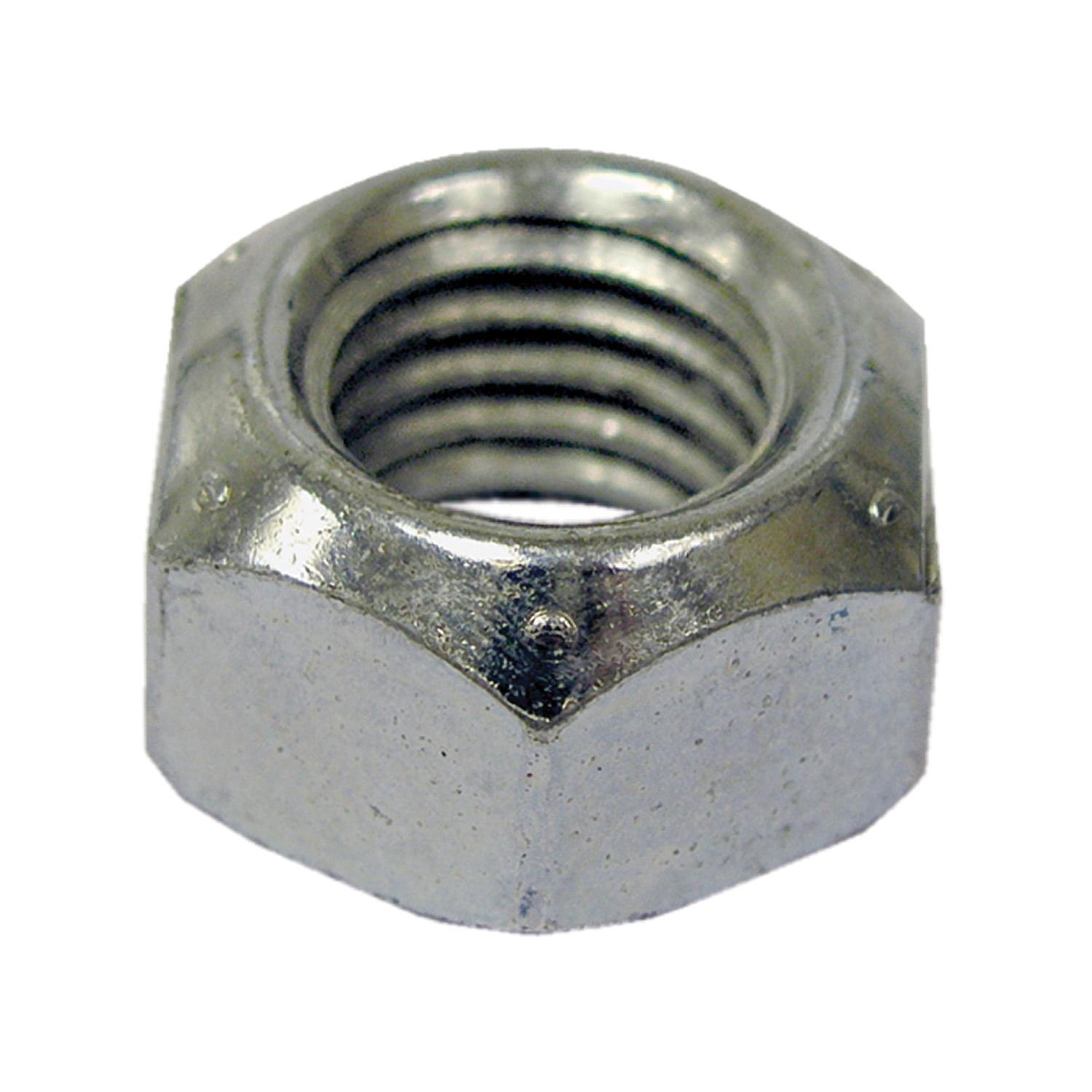 3/8-16 Zinc Plated All Metal Lock Nut-3/Pack