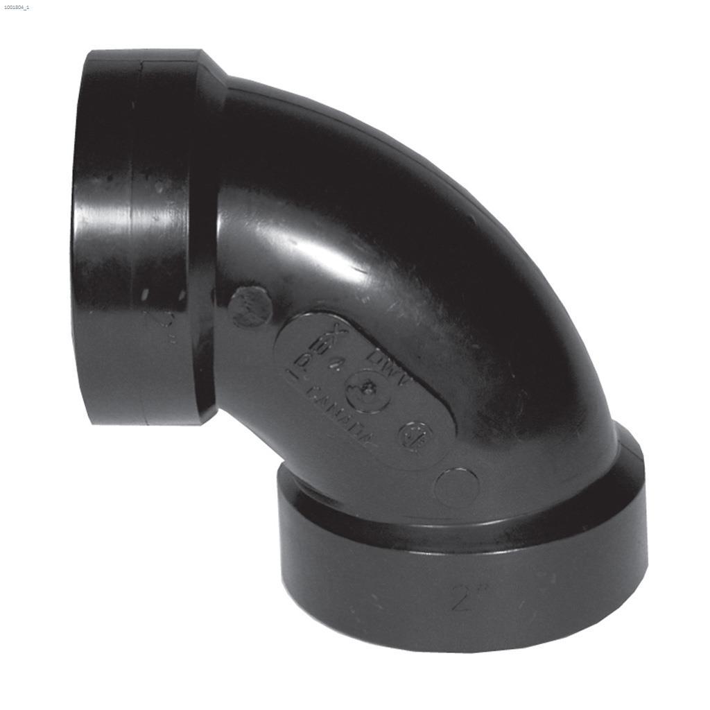 4" Long ABS 90 deg Elbow