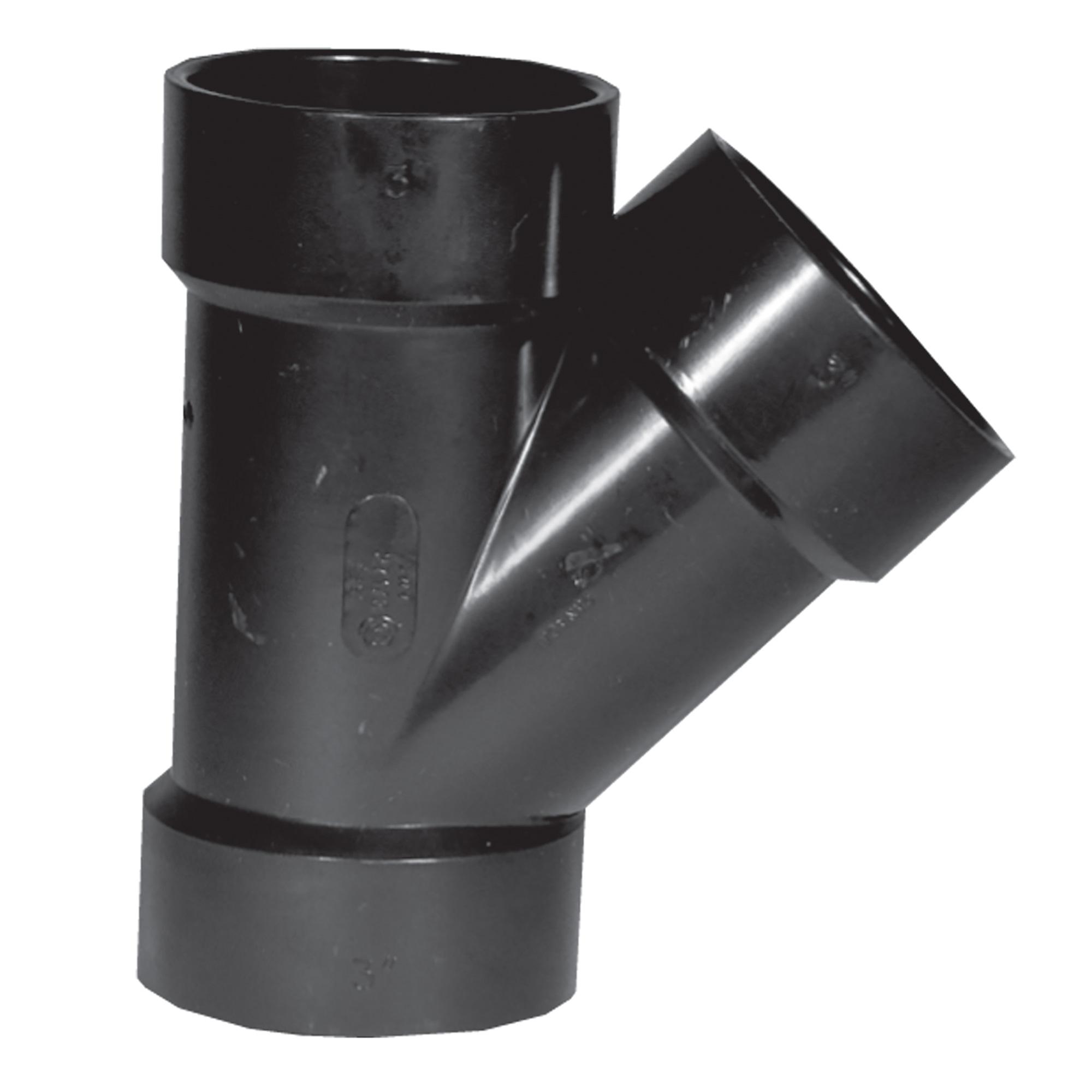 3" ABS Tuyau Wye de 45 degrés