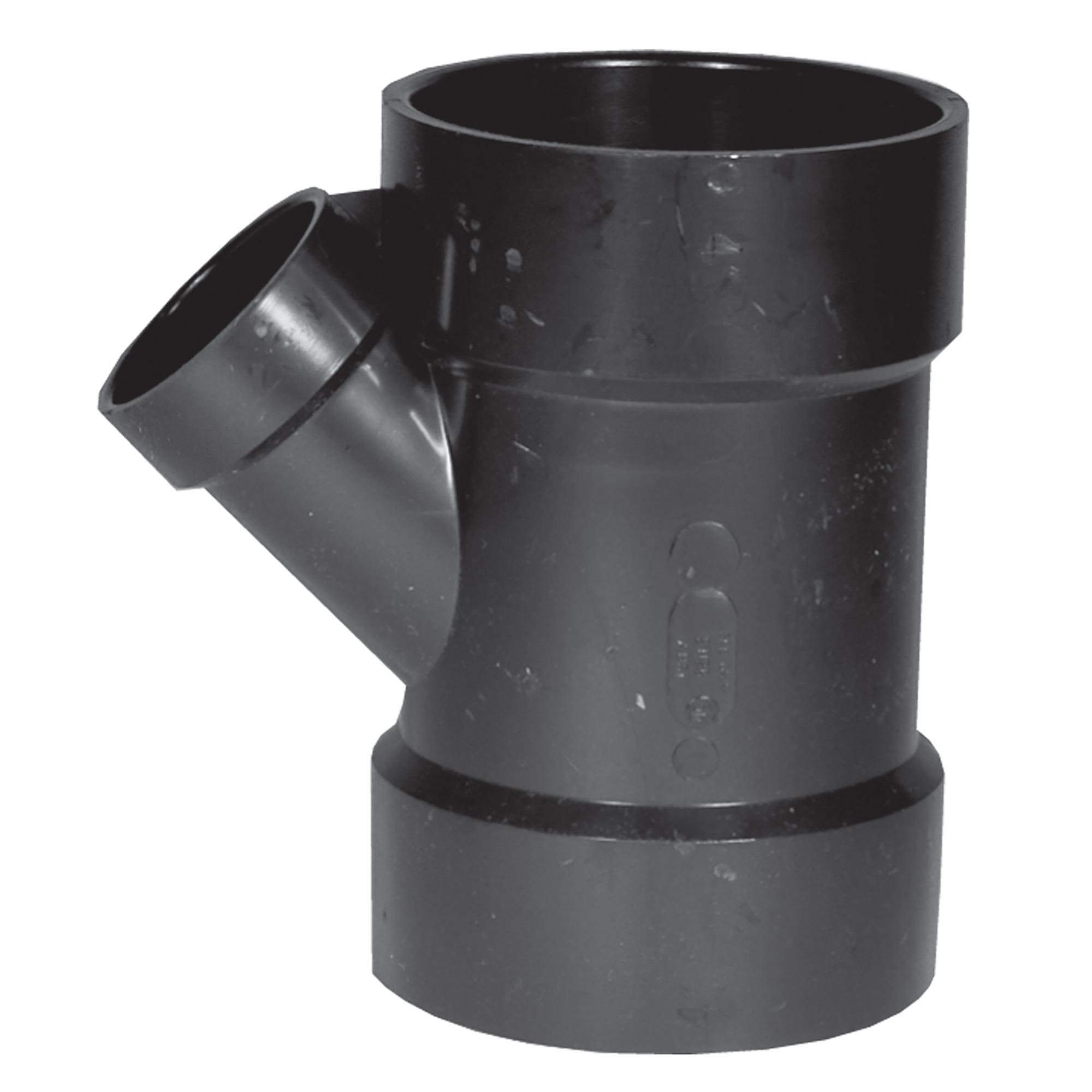 Raccord de Réduction Y de 4" x 4" x 2" en ABS