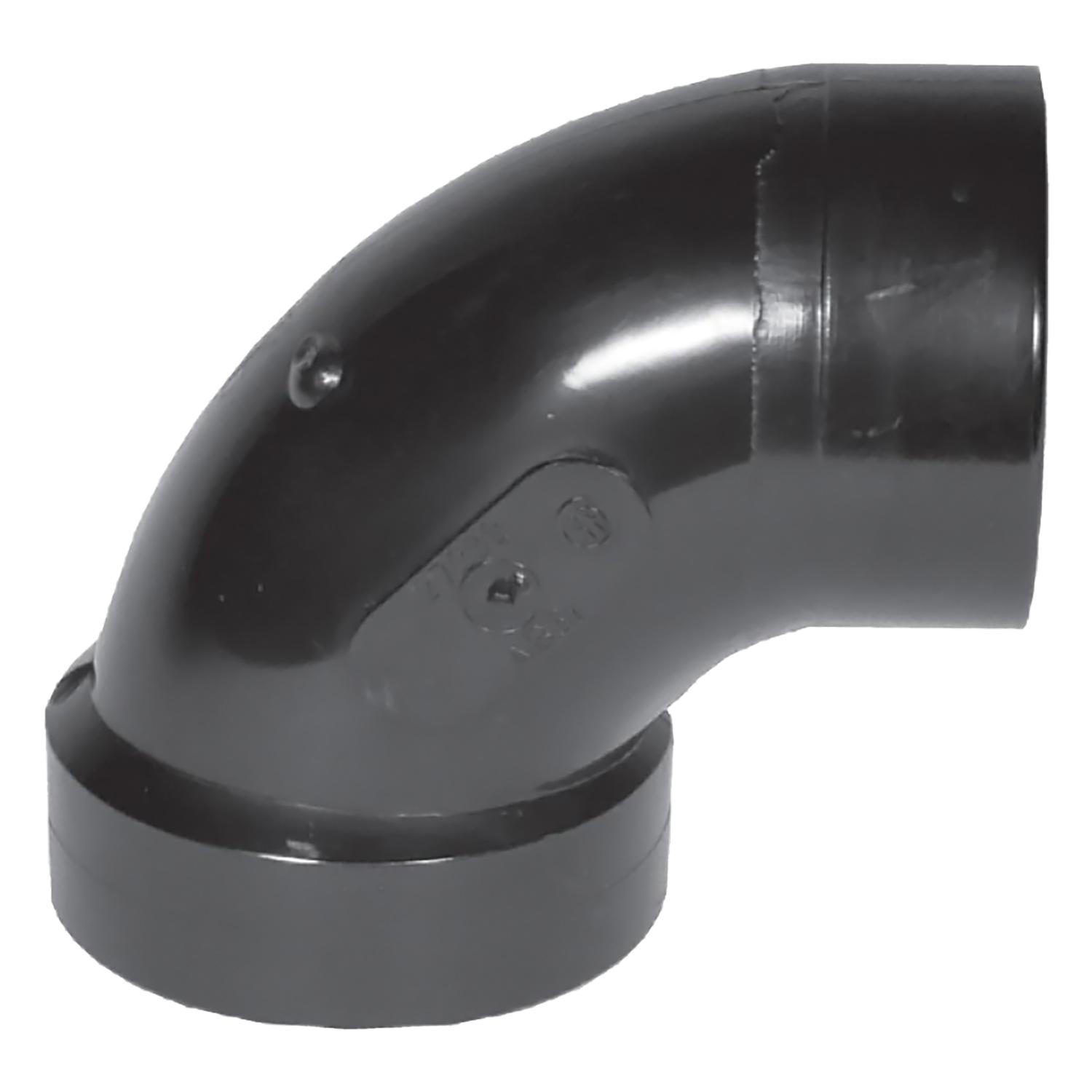 4" ABS 90 deg Street Pipe Elbow