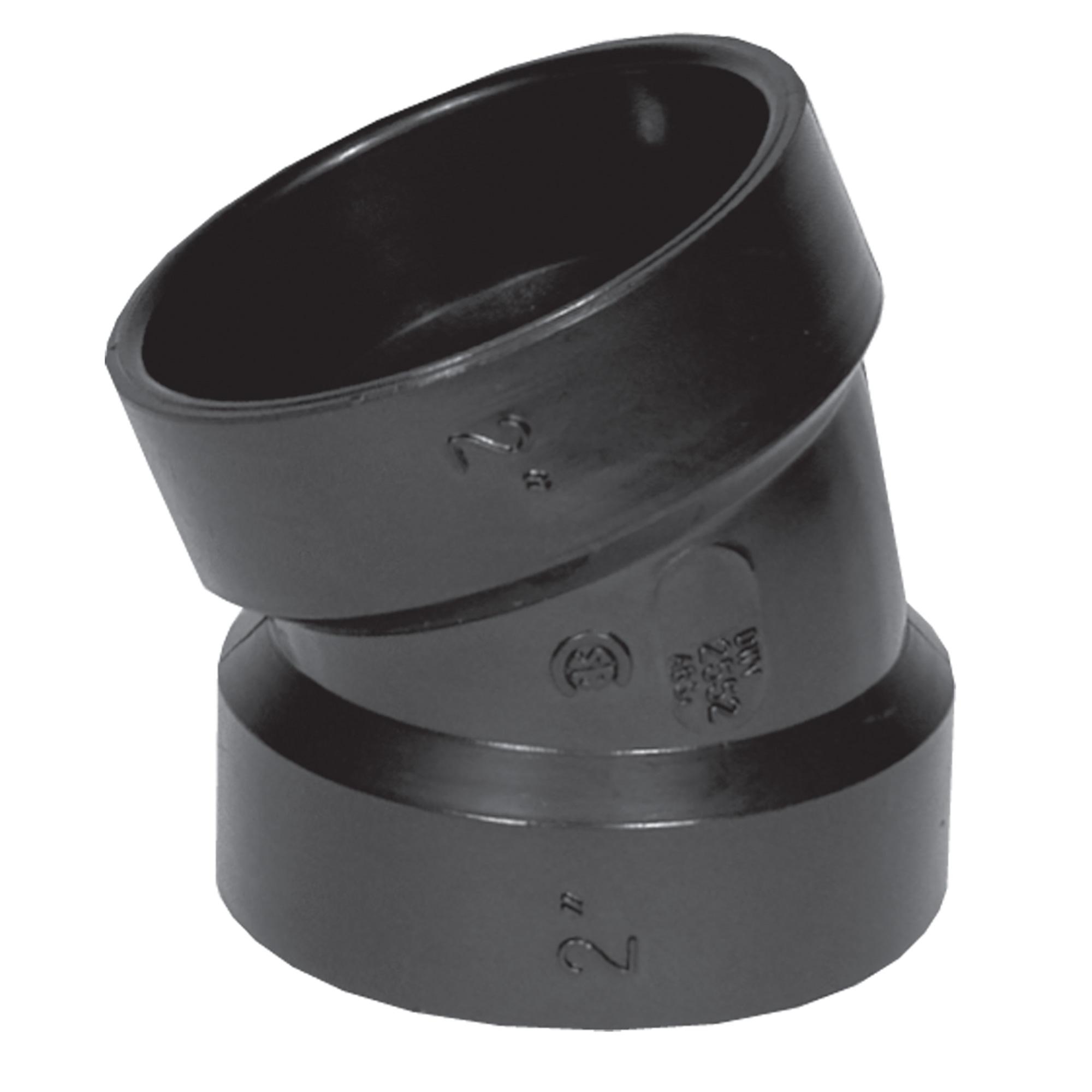 2" ABS 22.5 deg Pipe Elbow