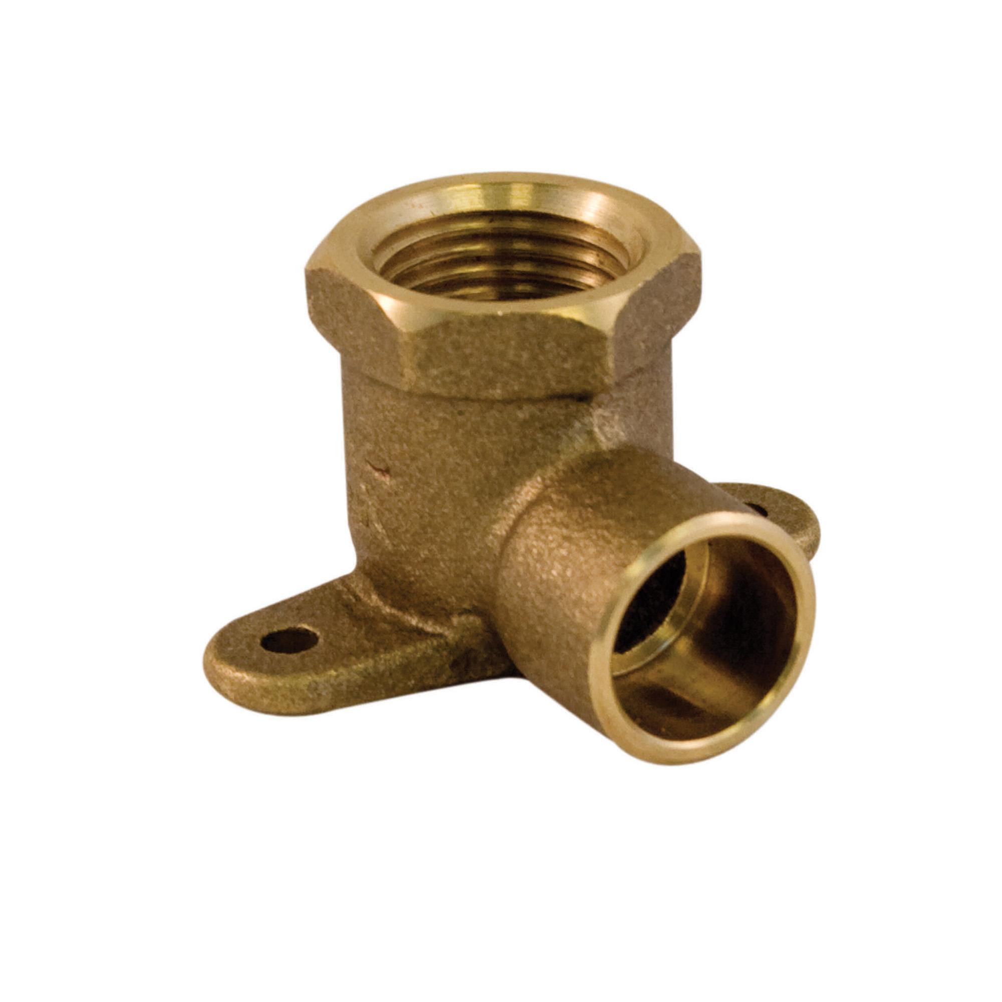 1/2" x 1/2" COUDE laiton coulé