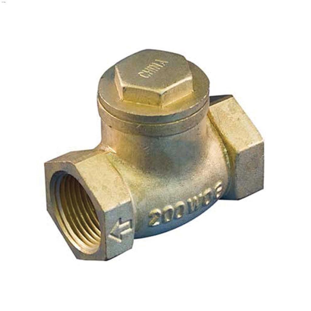 1" 200 PSI Threaded Lead Free Brass Swing Check Valve