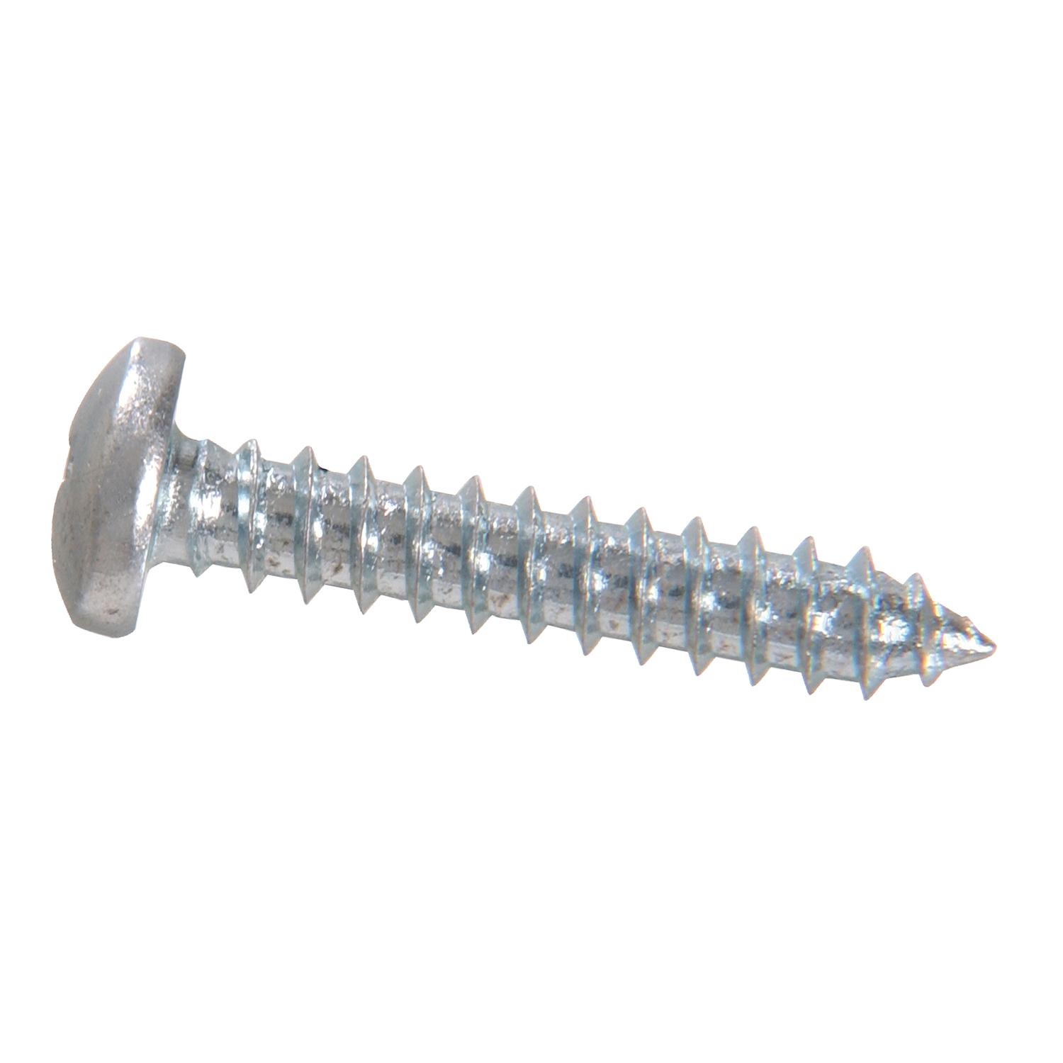 #10 x 3/4" Zinc Pan Head Sheet Metal Screw-8/Pack