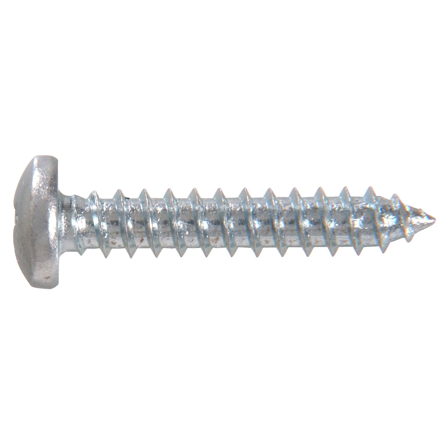 #6 x 3/4" Zinc Pan Head Sheet Metal Screw-100/Pack