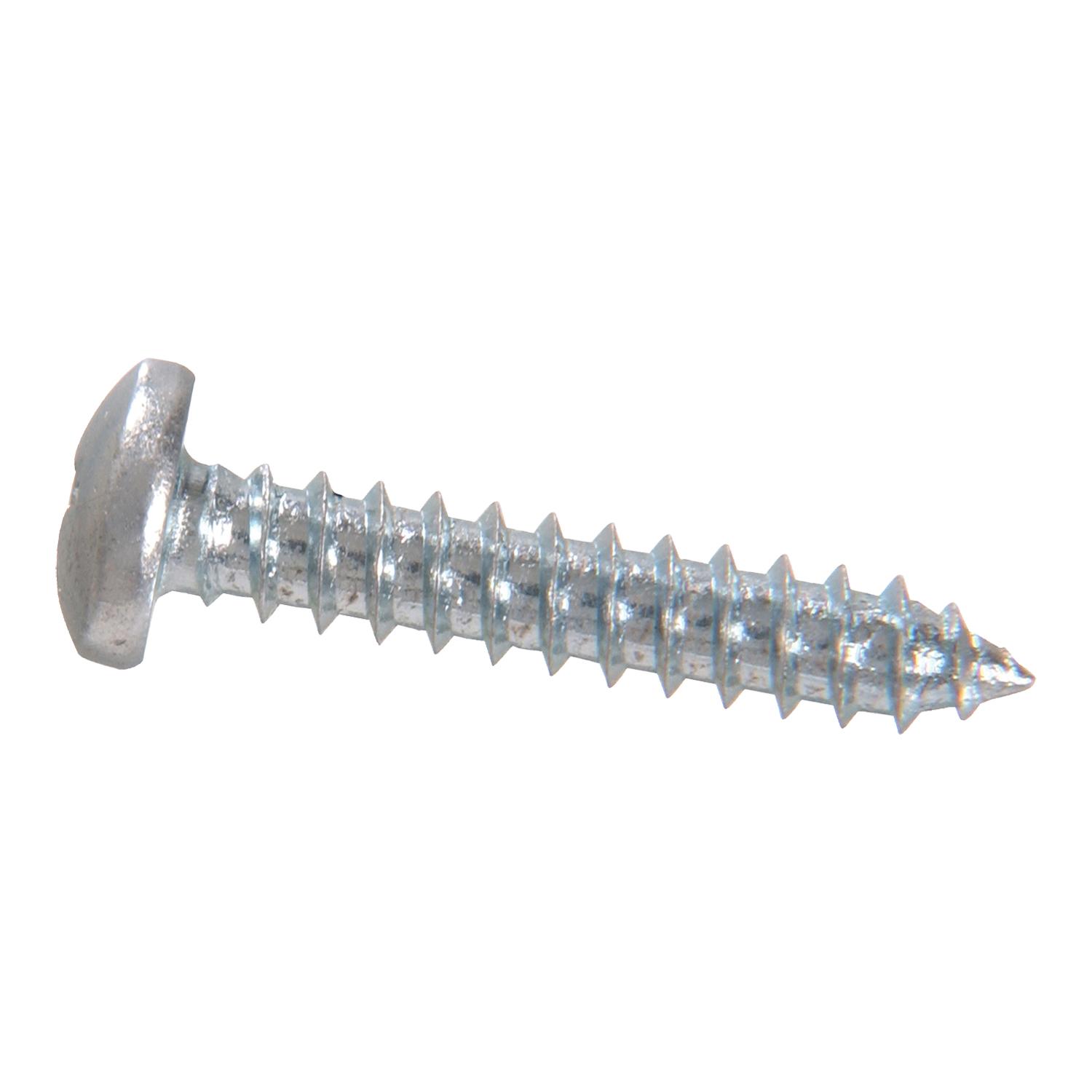 #8 x 1-1/2" Zinc Pan Head Sheet Metal Screw-50/Pack