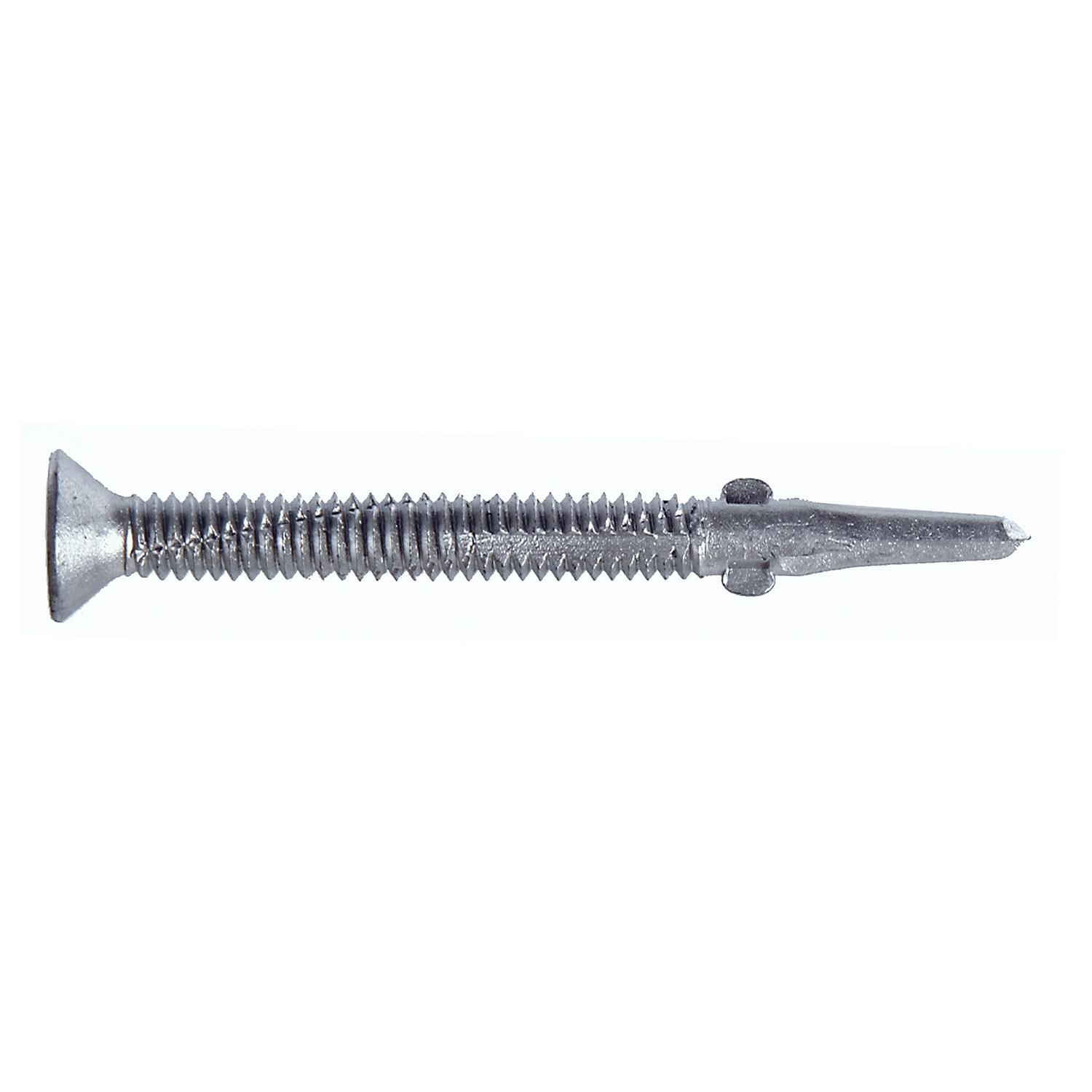 1/4-20 x 2-3/4" Zinc Flat Head Sheet Metal Screw-15/Pack
