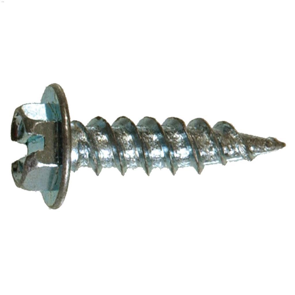 #8 x 1/2" Zinc HWH Sheet Metal Screw-100/Pack