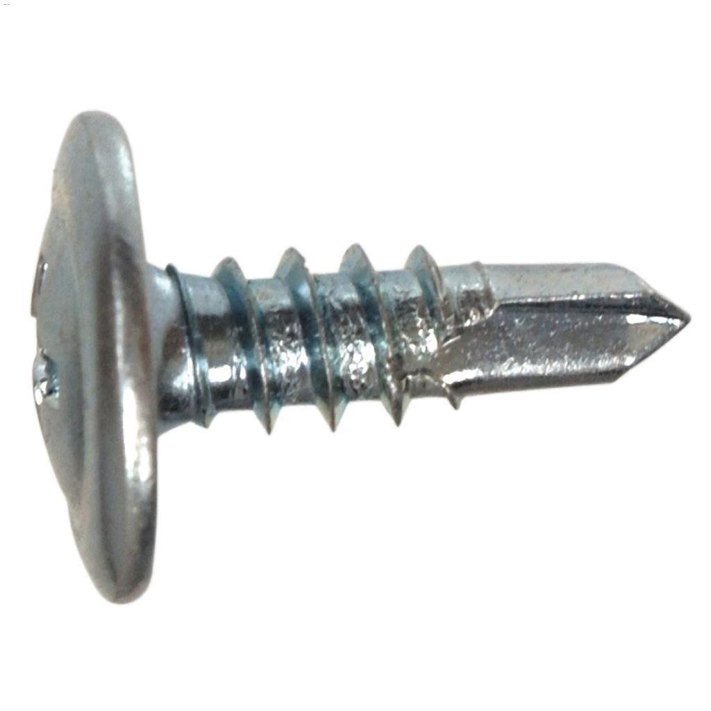 #8 x 1/2" Zinc Truss Head Lath Sheet Metal Screw-100/Pack